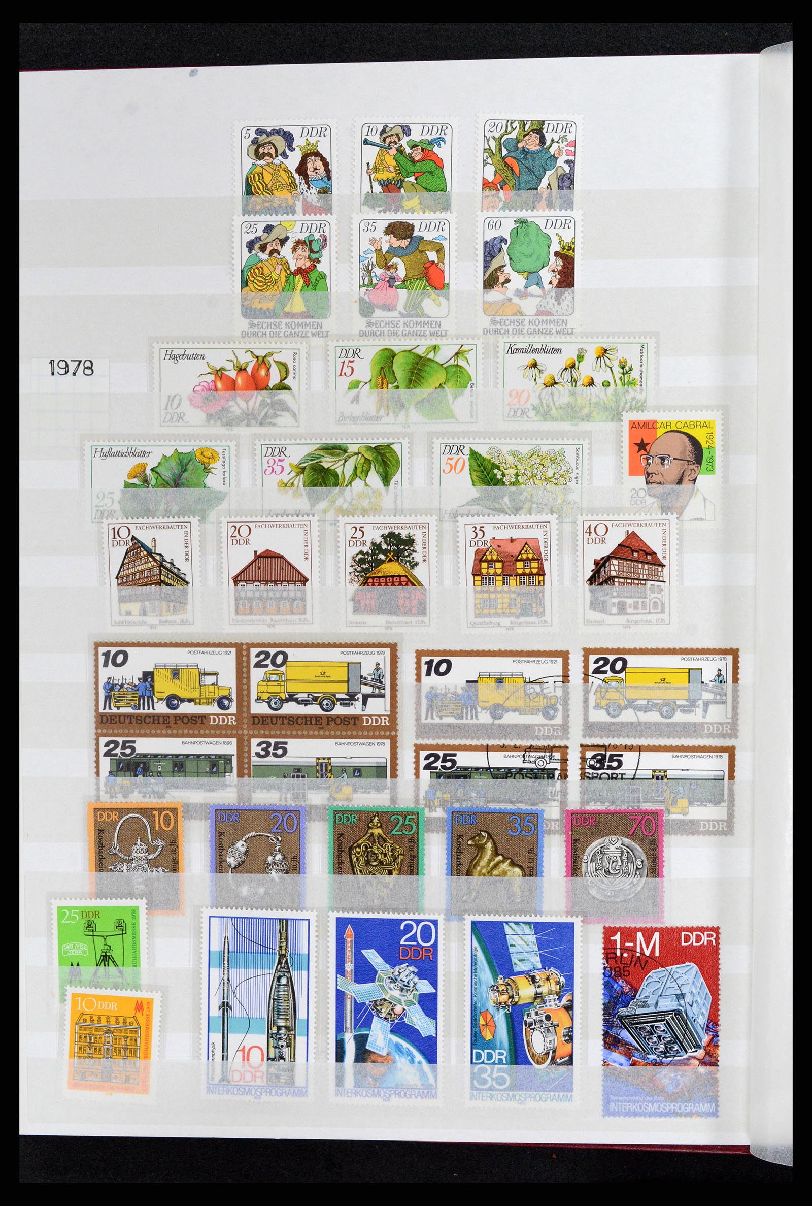 37501 070 - Postzegelverzameling 37501 DDR 1949-1990.