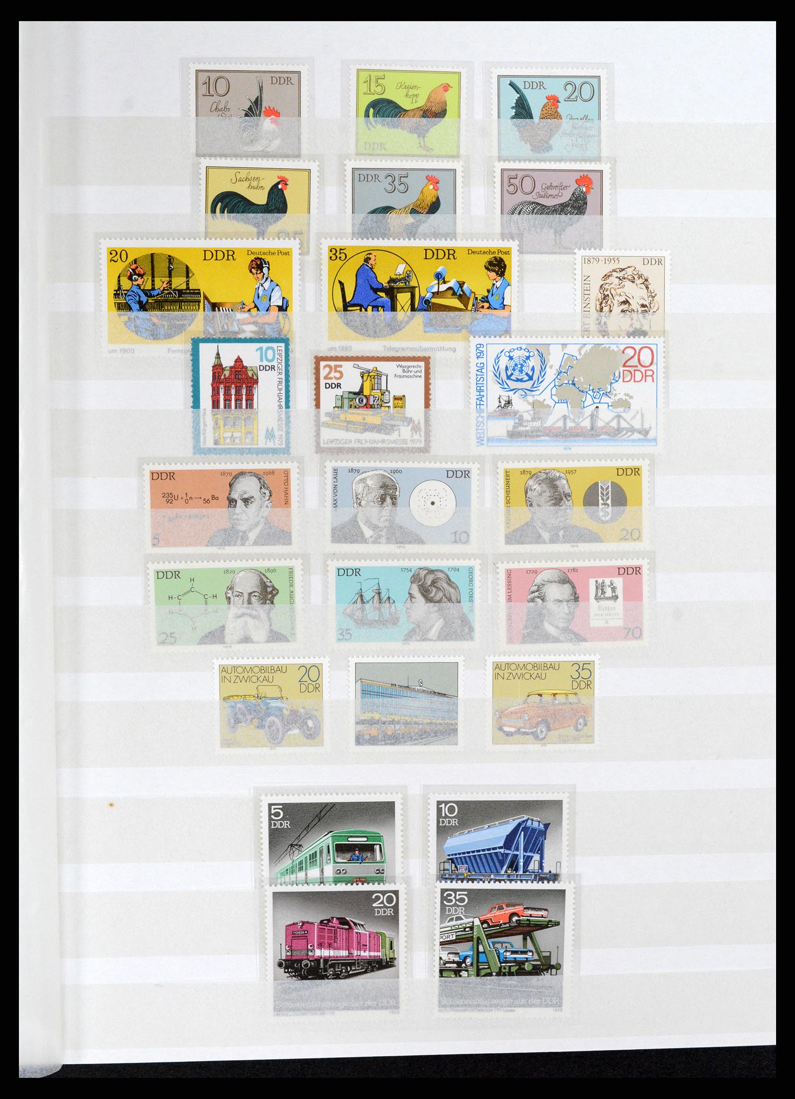 37501 075 - Stamp collection 37501 GDR 1949-1990.