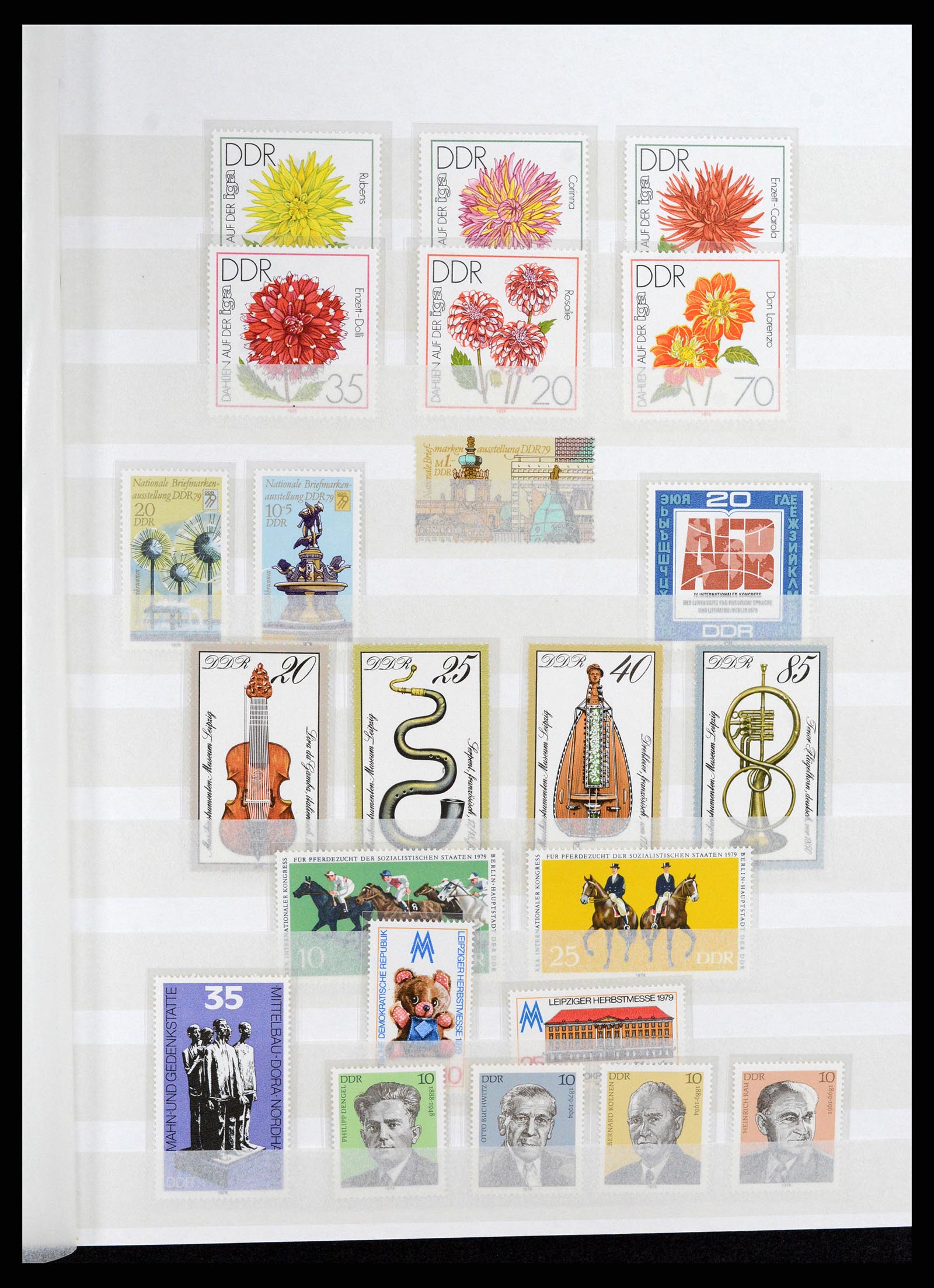 37501 077 - Postzegelverzameling 37501 DDR 1949-1990.