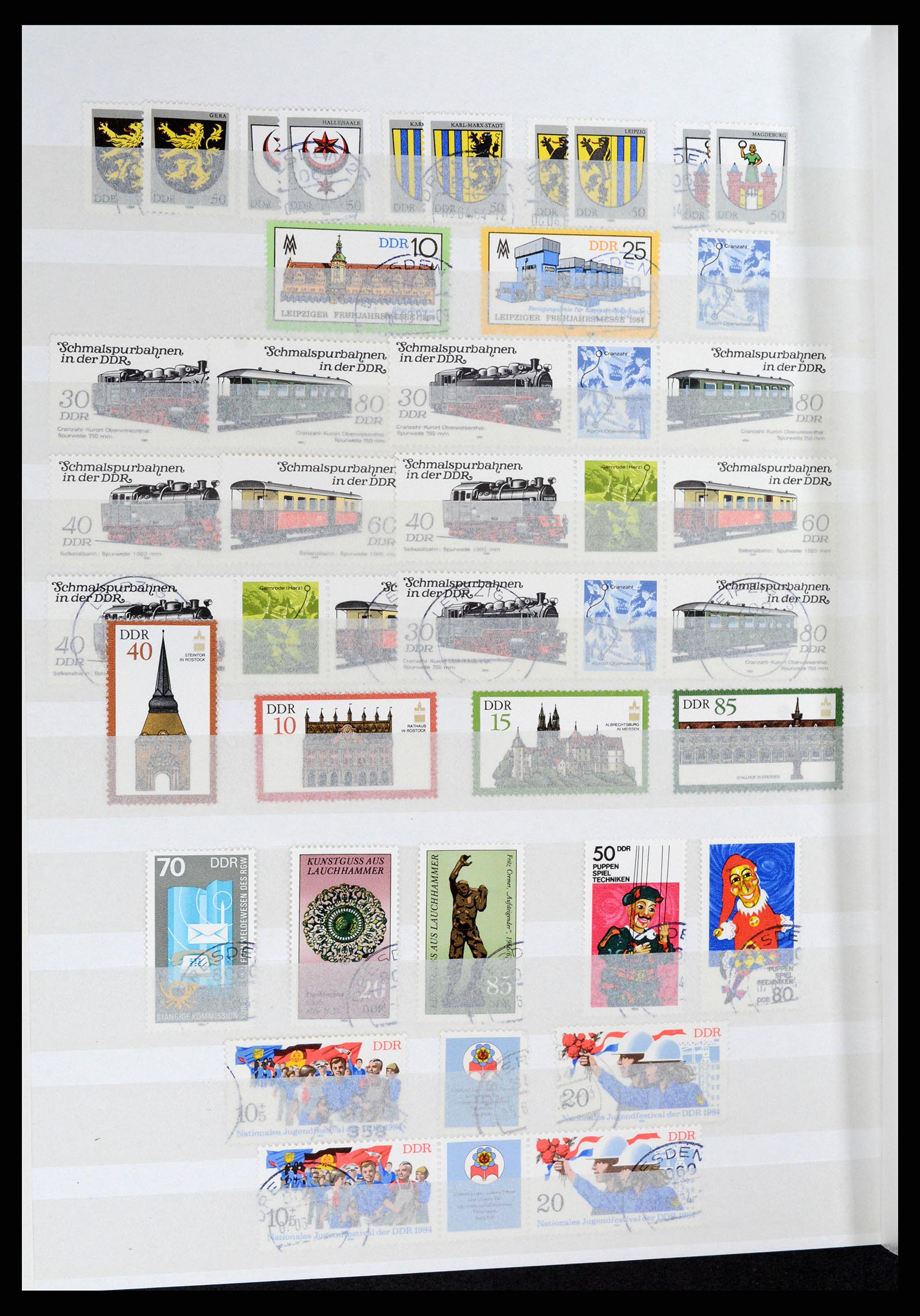 37501 096 - Postzegelverzameling 37501 DDR 1949-1990.