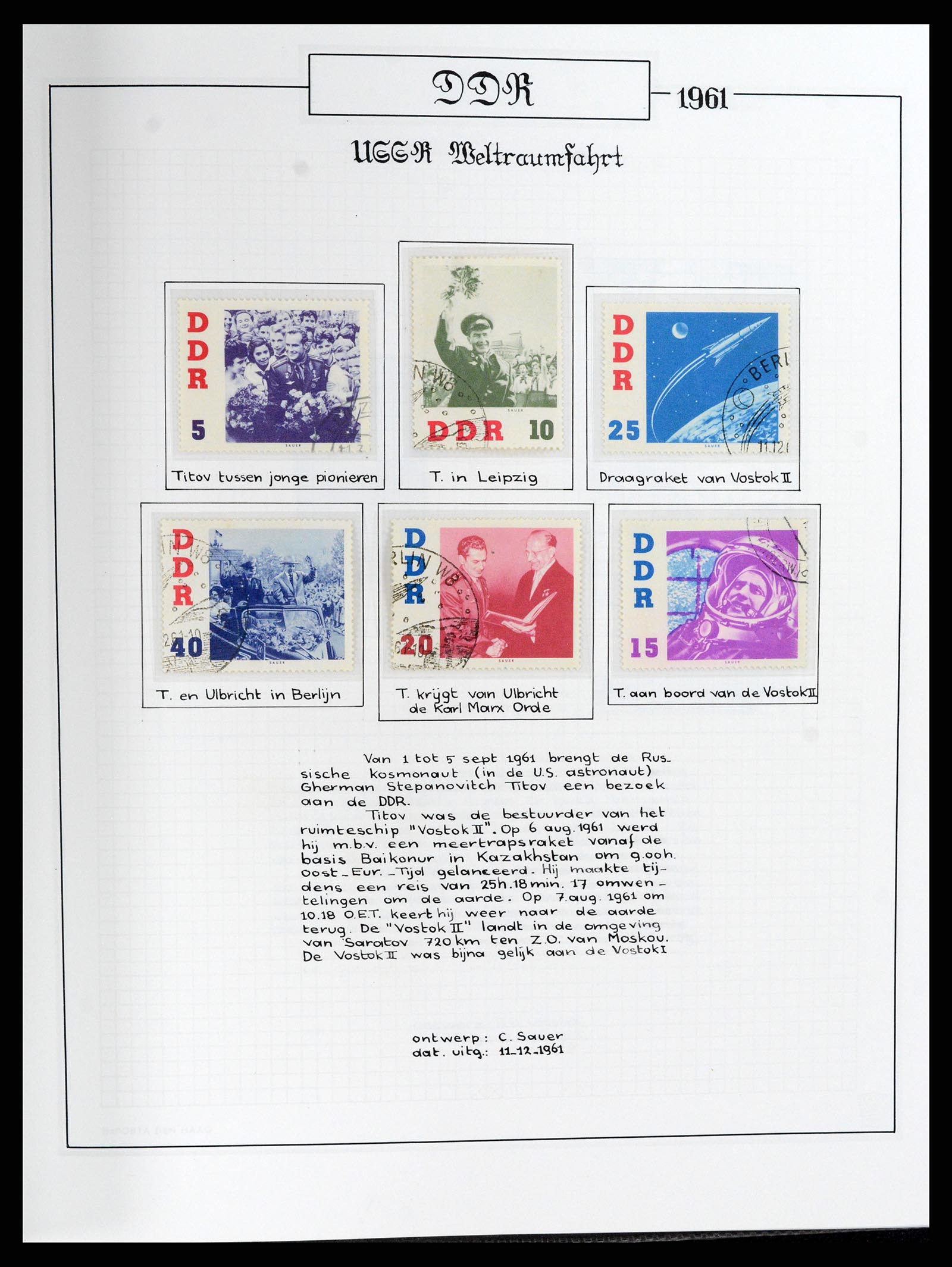 37501 202 - Postzegelverzameling 37501 DDR 1949-1990.