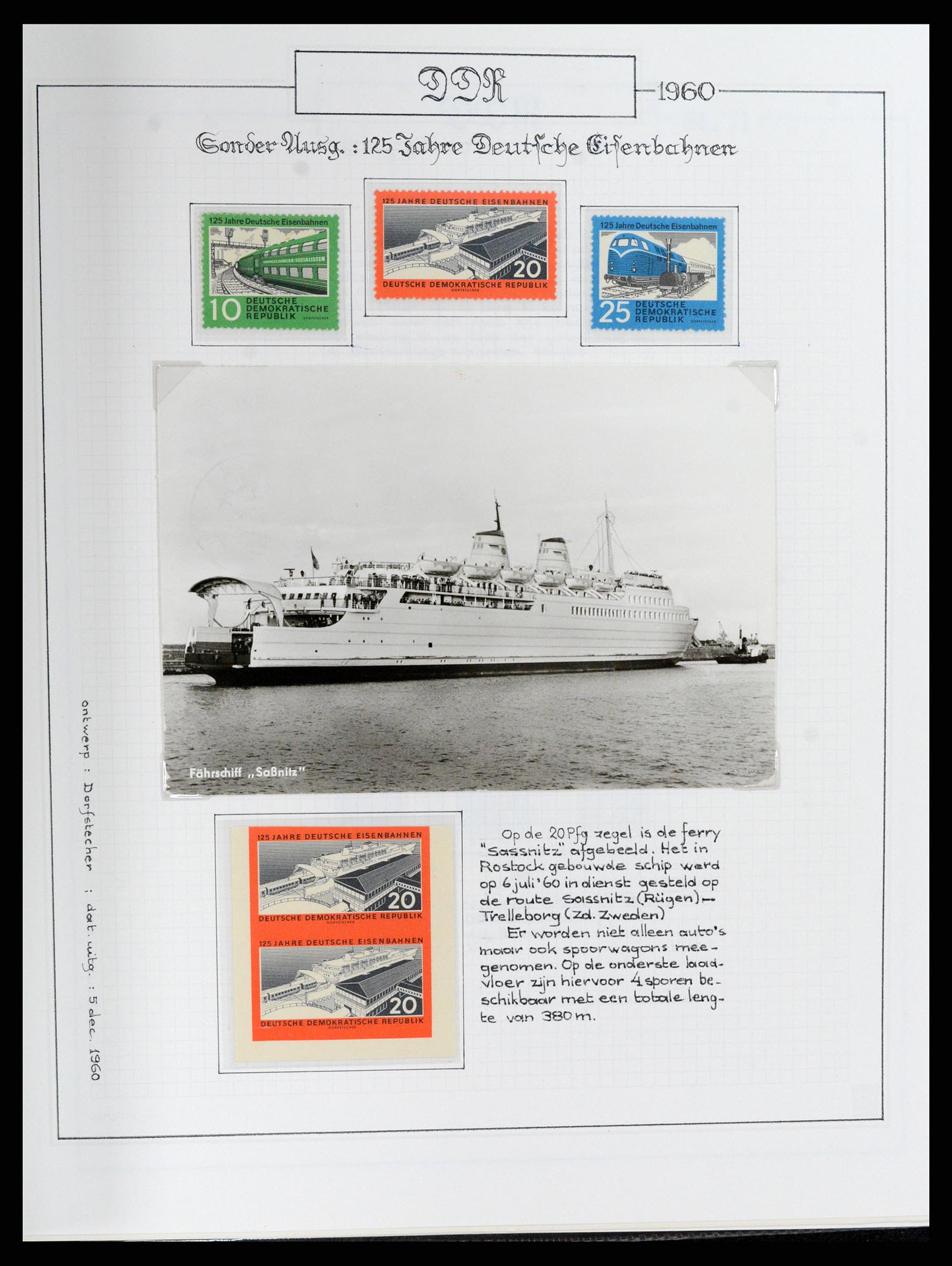 37501 206 - Postzegelverzameling 37501 DDR 1949-1990.