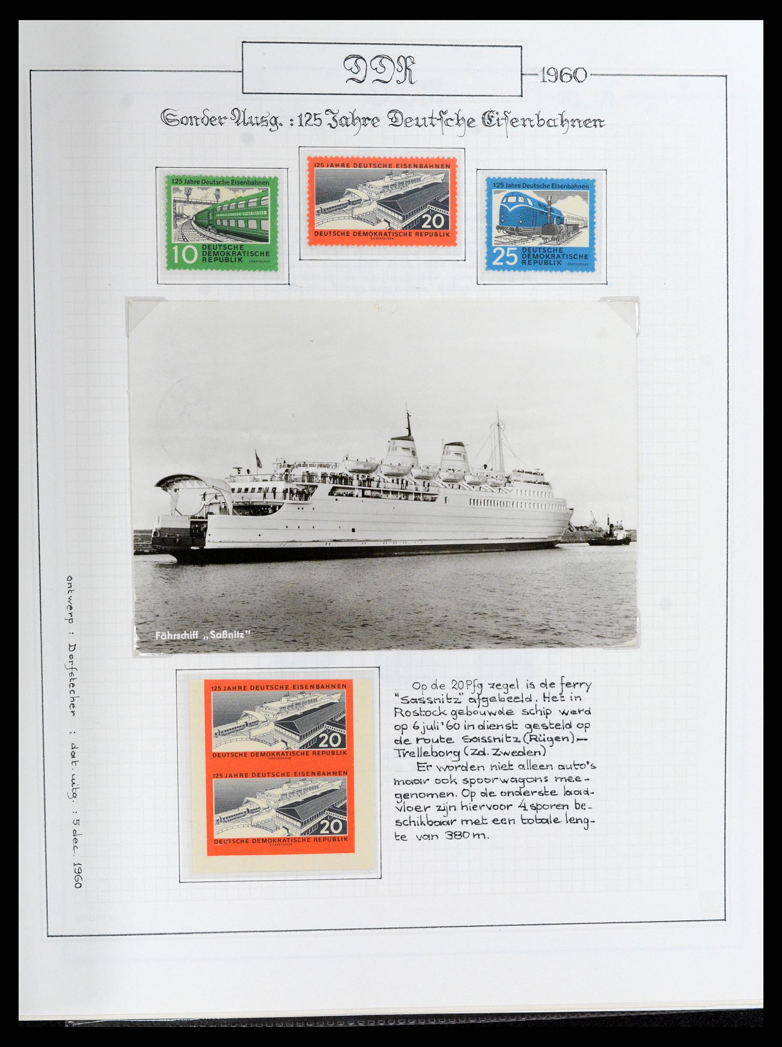 37501 207 - Postzegelverzameling 37501 DDR 1949-1990.