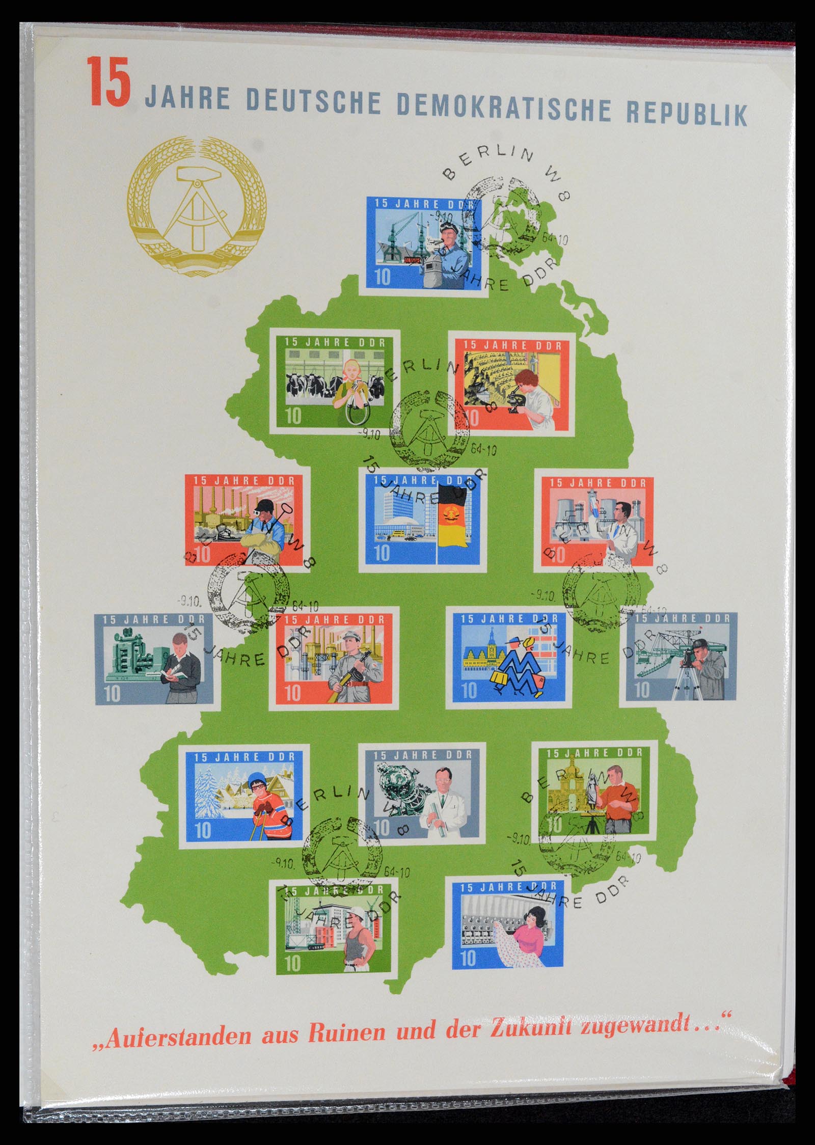 37501 212 - Postzegelverzameling 37501 DDR 1949-1990.