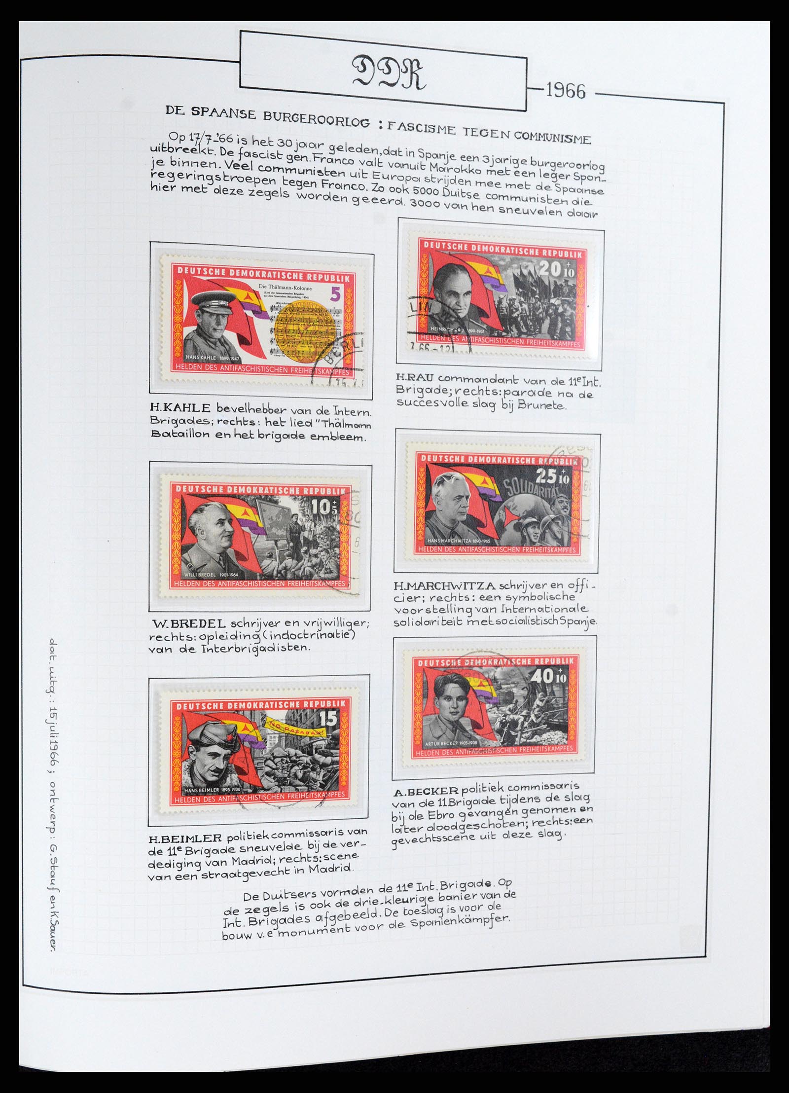 37501 214 - Postzegelverzameling 37501 DDR 1949-1990.