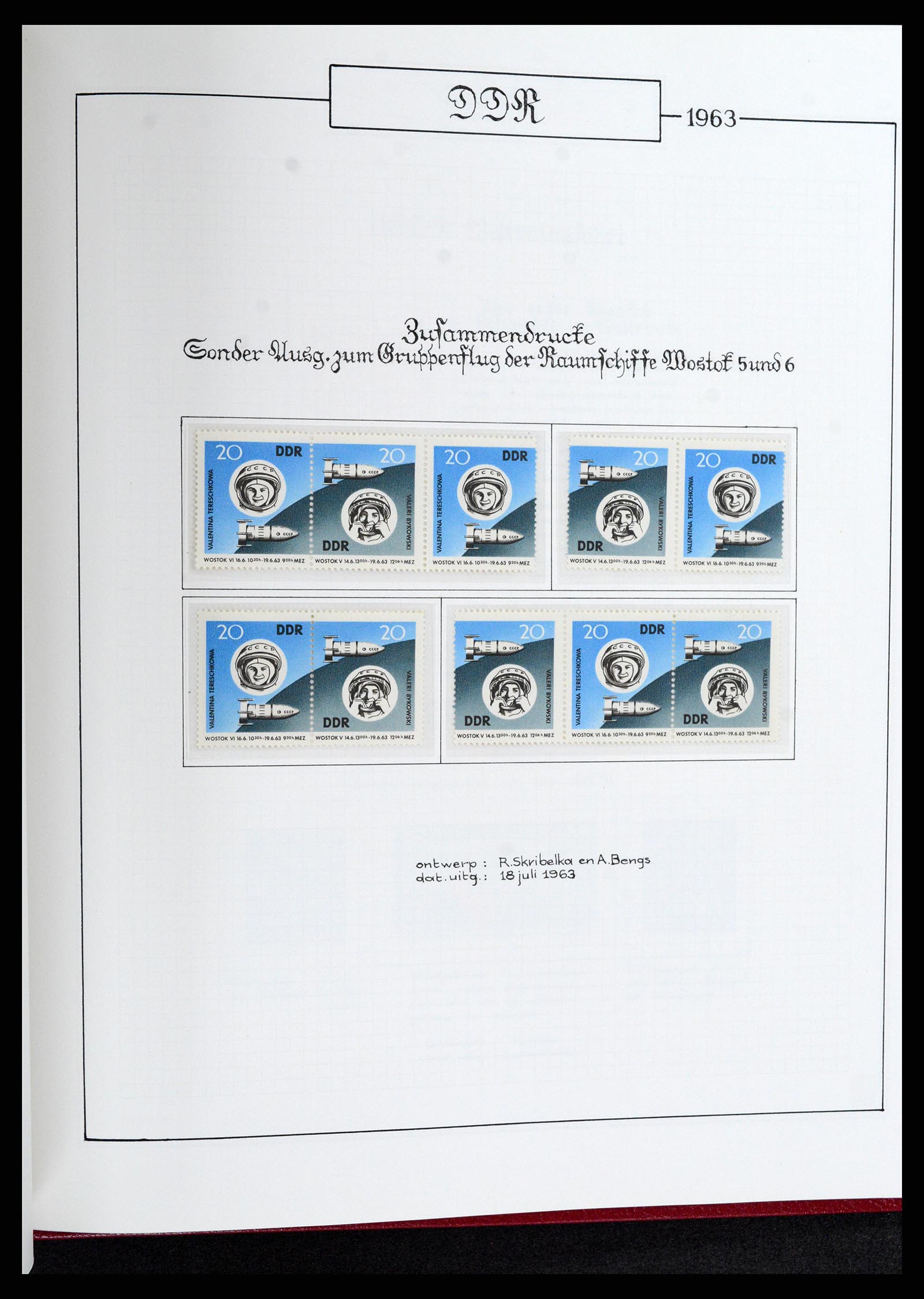 37501 227 - Postzegelverzameling 37501 DDR 1949-1990.