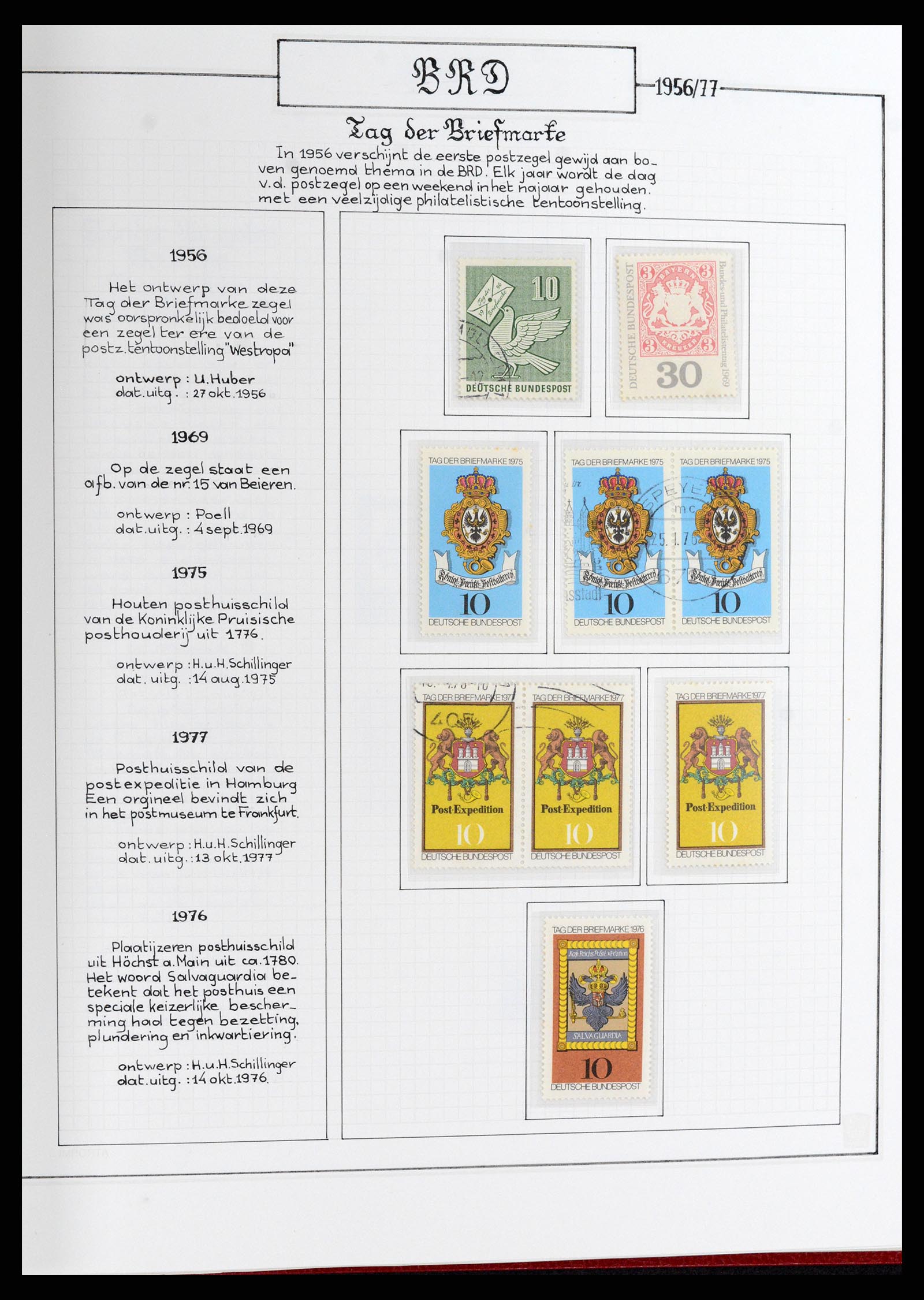 37502 007 - Postzegelverzameling 37502 Bundespost 1949-2000.