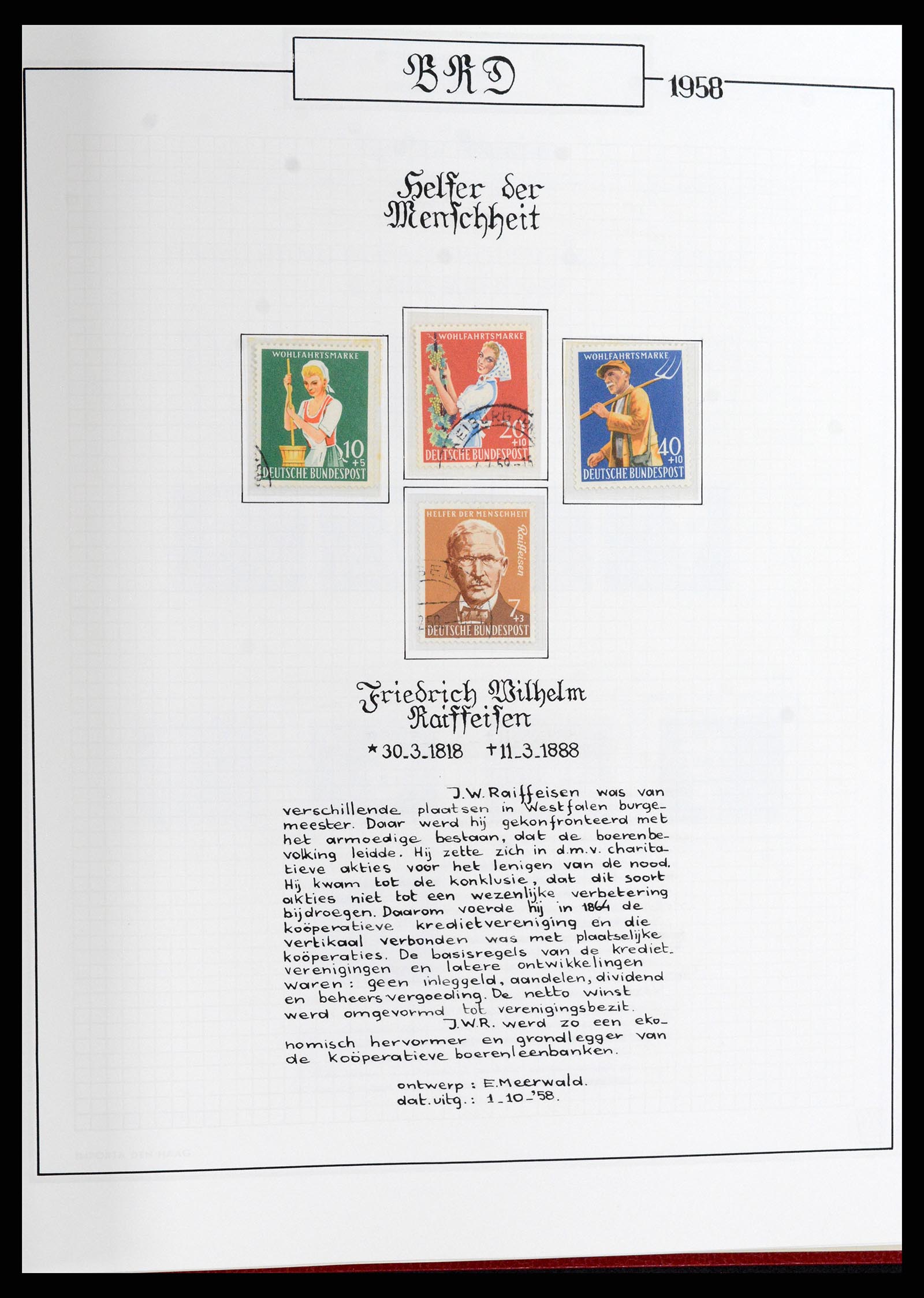 37502 010 - Postzegelverzameling 37502 Bundespost 1949-2000.