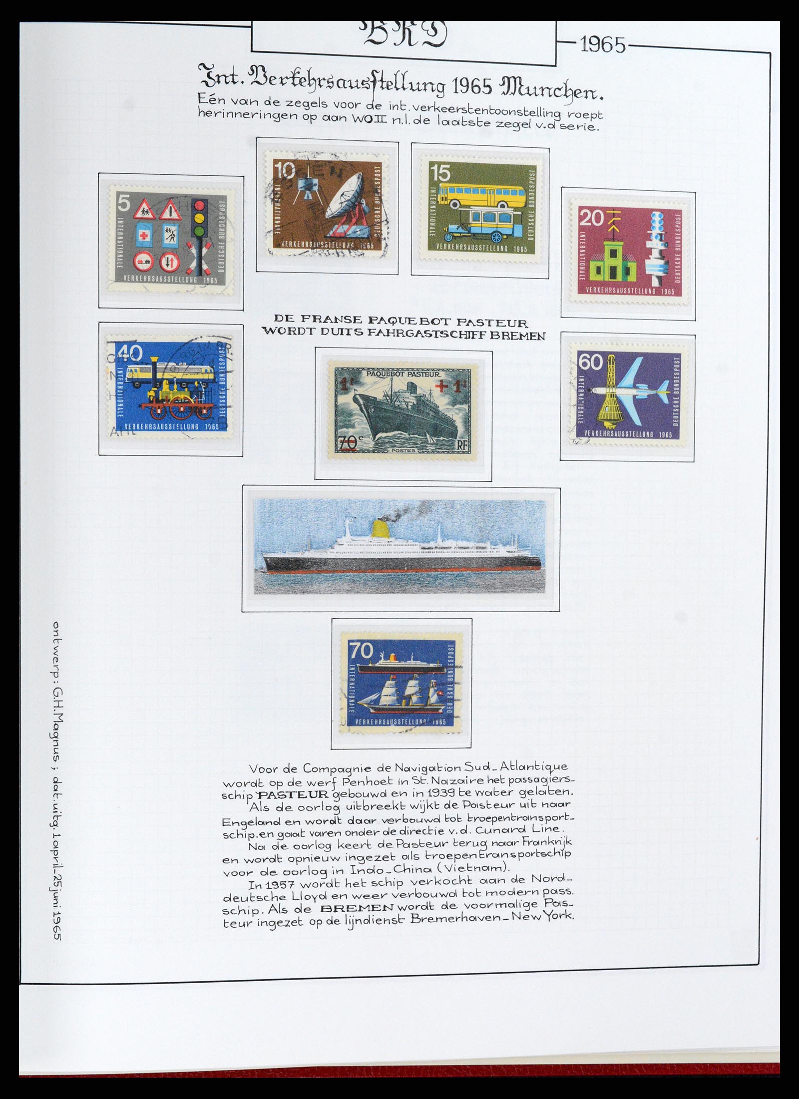 37502 026 - Stamp collection 37502 Bundespost 1949-2000.