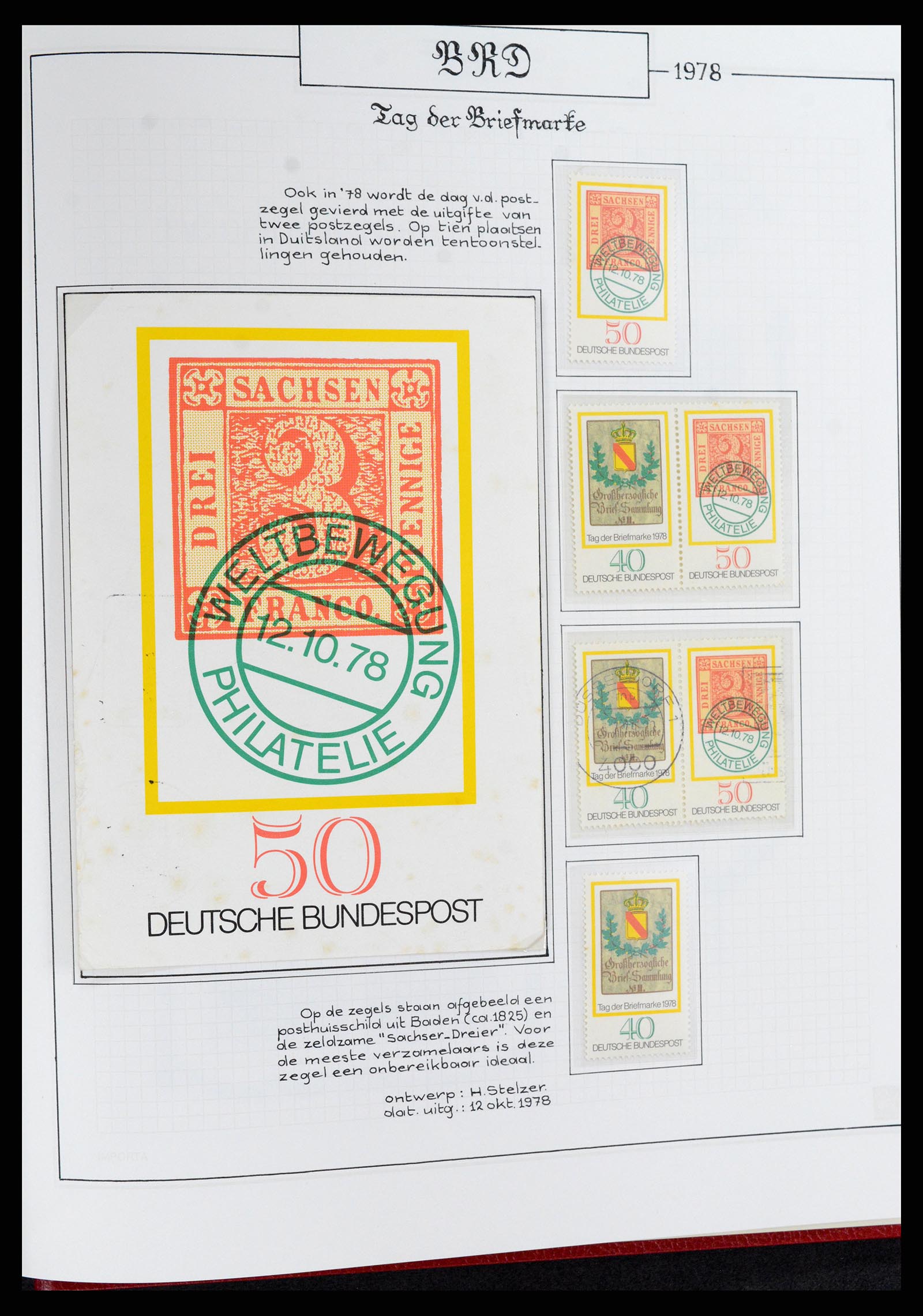 37502 043 - Stamp collection 37502 Bundespost 1949-2000.