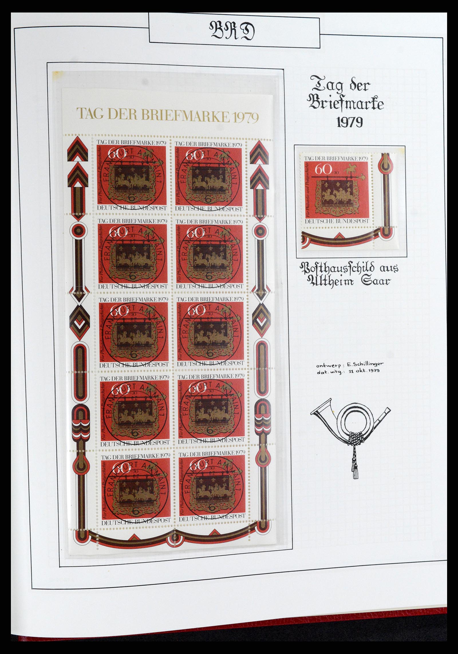 37502 044 - Stamp collection 37502 Bundespost 1949-2000.