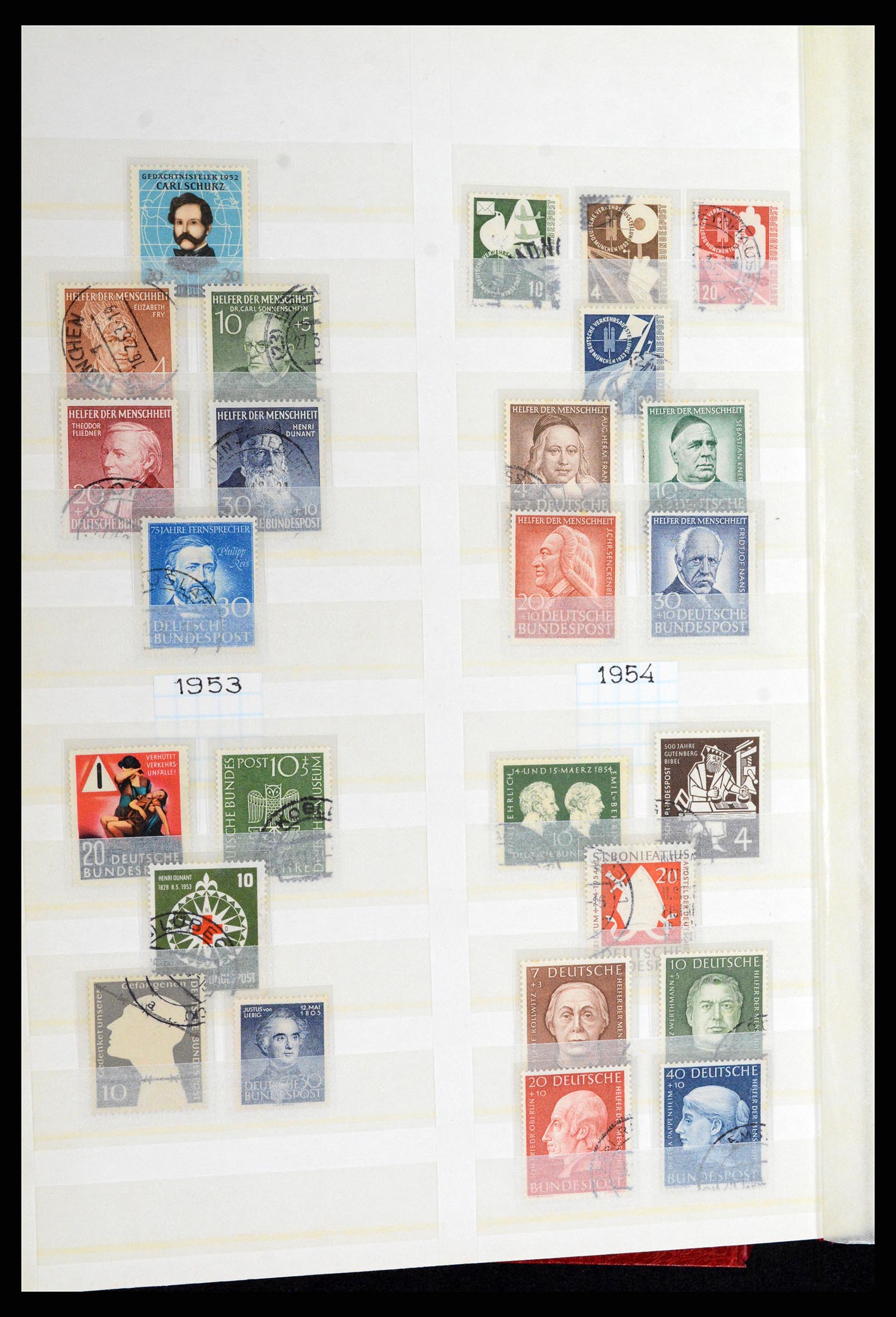 37502 055 - Stamp collection 37502 Bundespost 1949-2000.