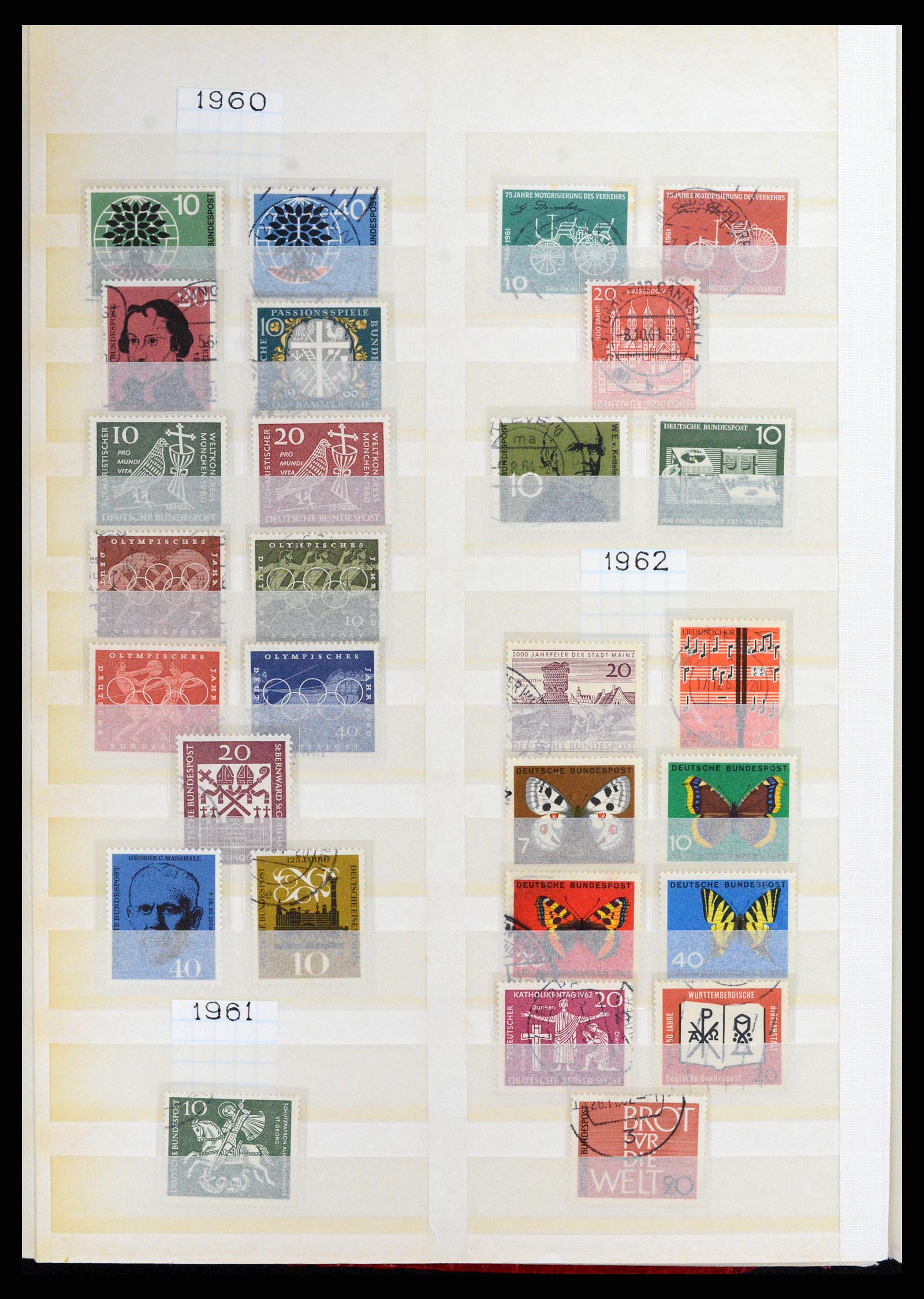 37502 059 - Stamp collection 37502 Bundespost 1949-2000.