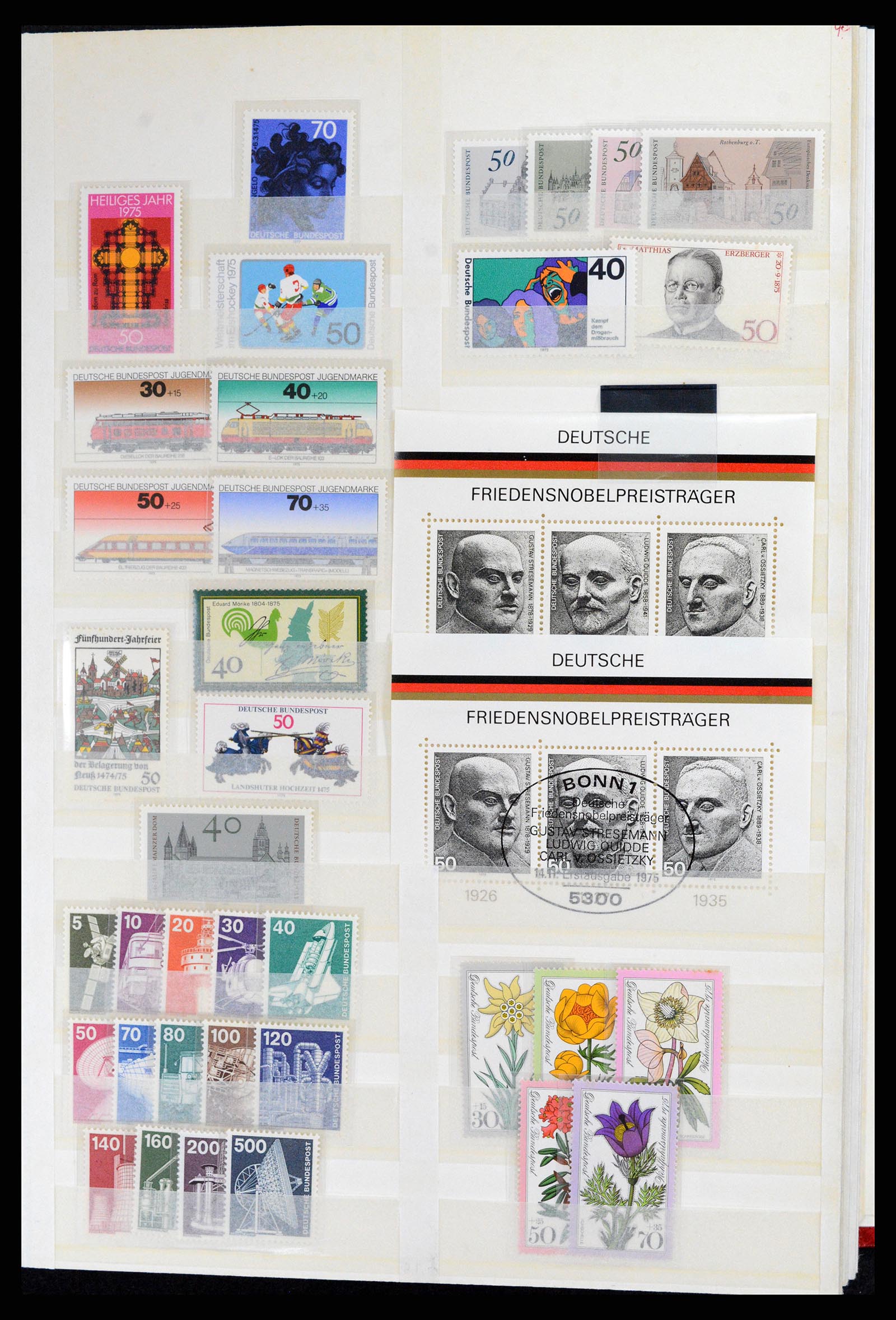37502 070 - Stamp collection 37502 Bundespost 1949-2000.