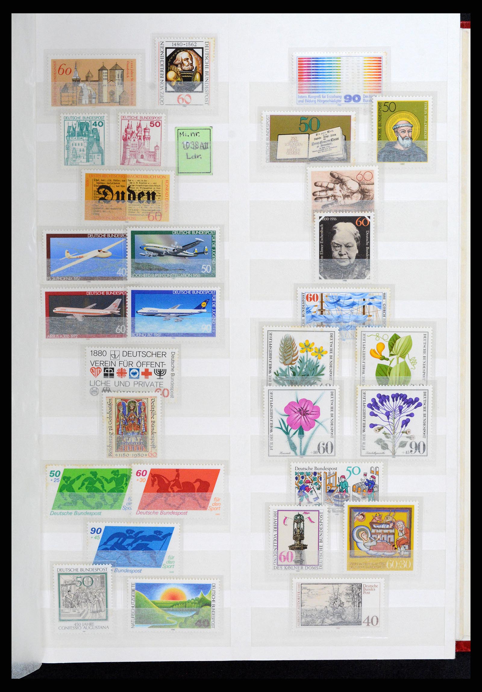 37502 077 - Stamp collection 37502 Bundespost 1949-2000.