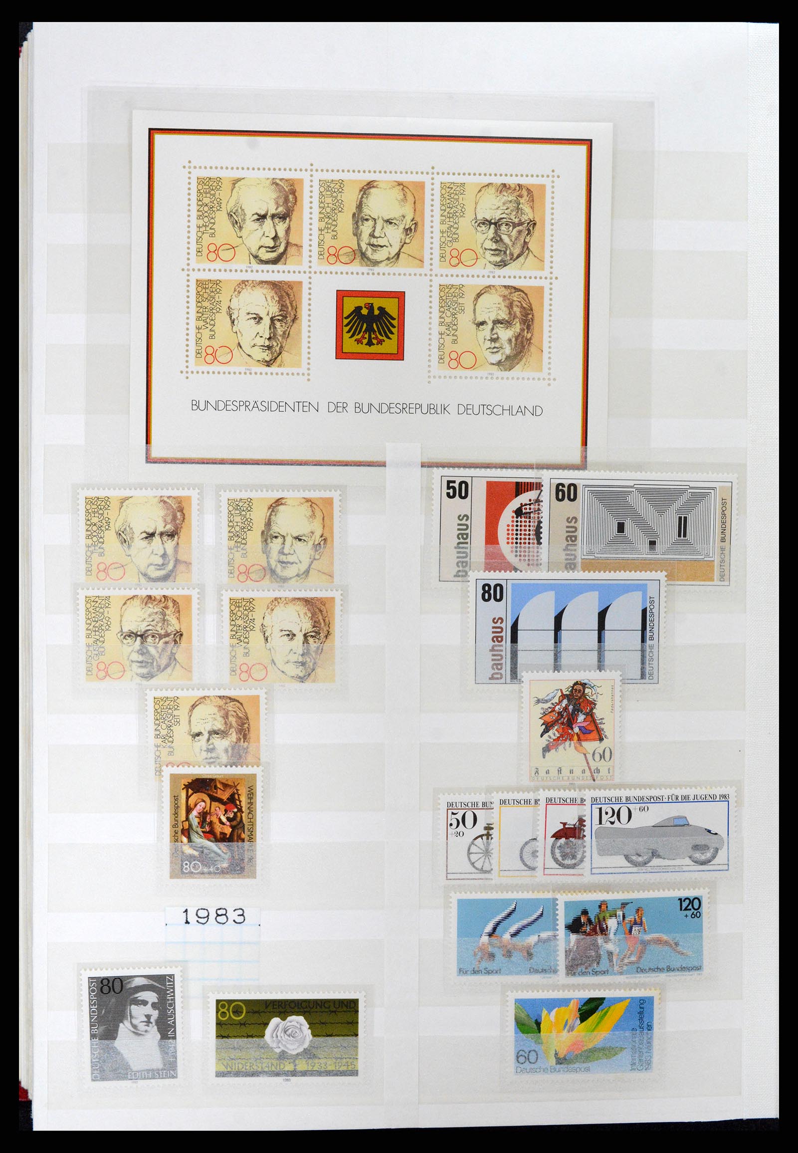 37502 080 - Stamp collection 37502 Bundespost 1949-2000.
