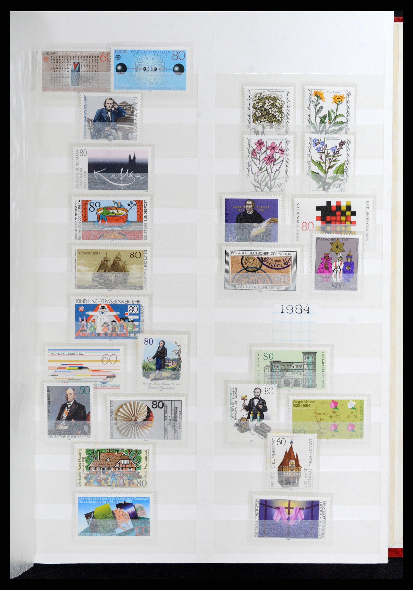 37502 081 - Stamp collection 37502 Bundespost 1949-2000.