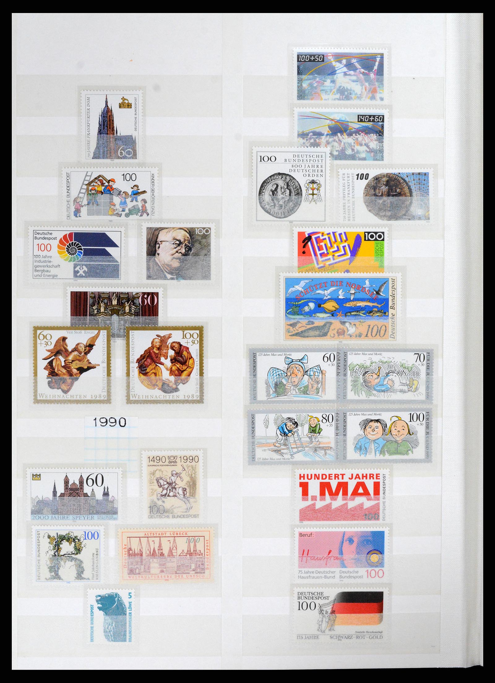 37502 091 - Stamp collection 37502 Bundespost 1949-2000.