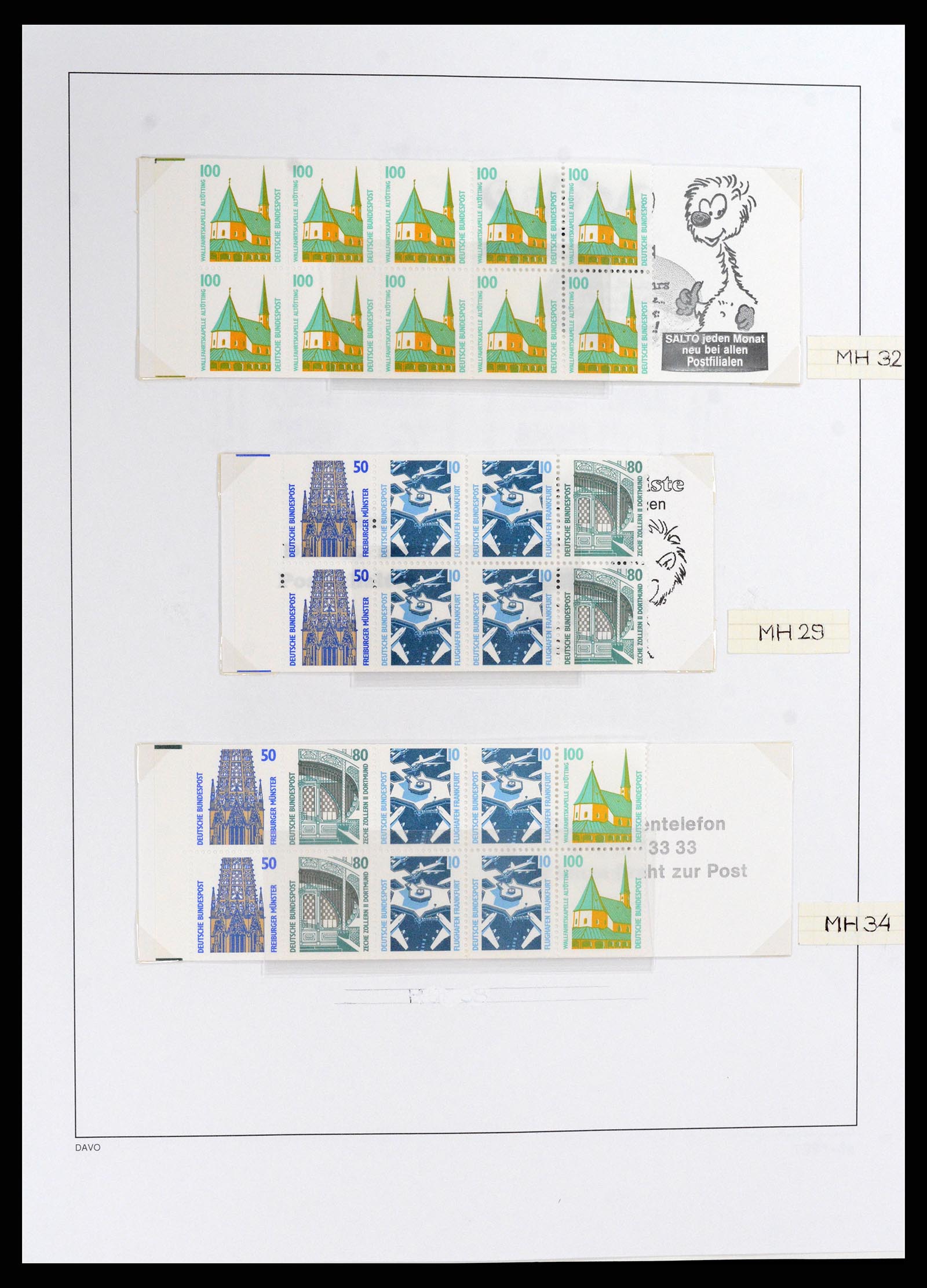 37502 186 - Stamp collection 37502 Bundespost 1949-2000.