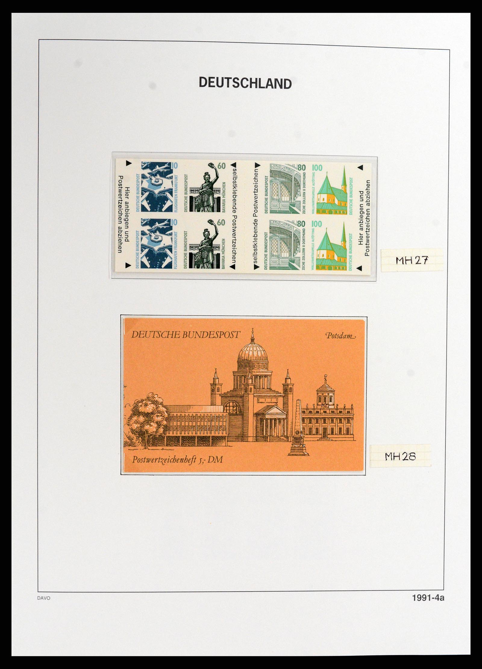 37502 187 - Stamp collection 37502 Bundespost 1949-2000.