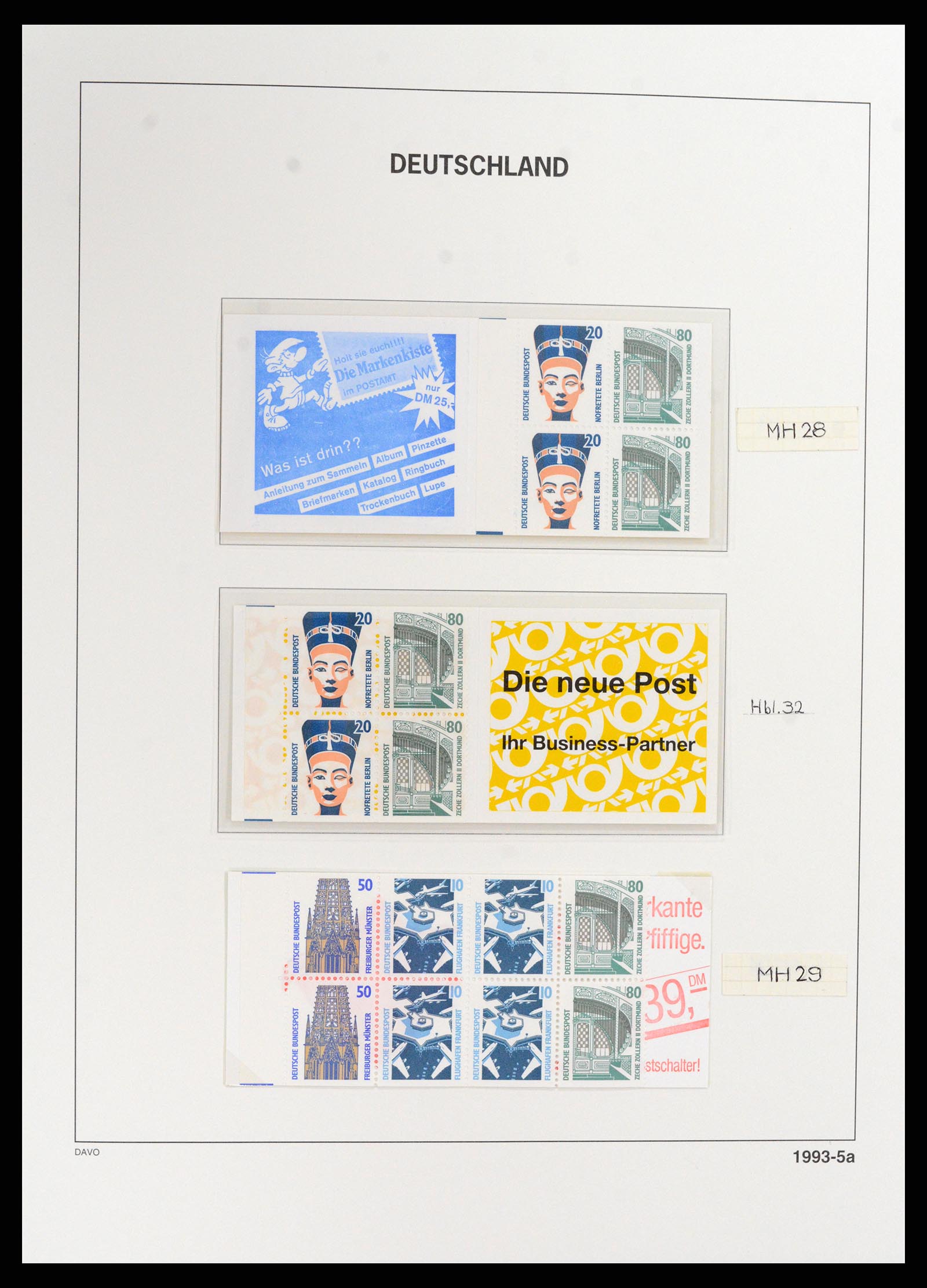37502 188 - Stamp collection 37502 Bundespost 1949-2000.