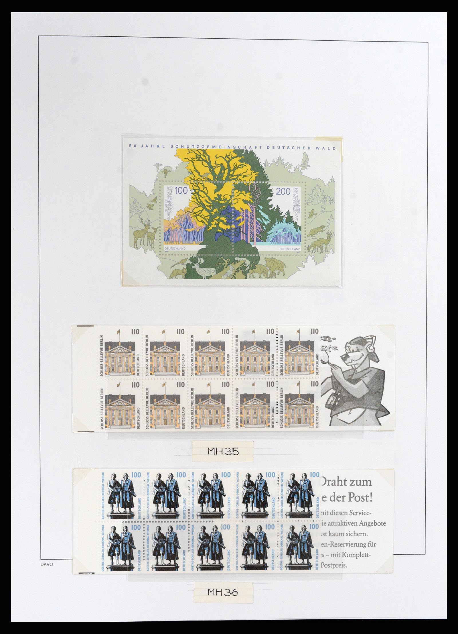 37502 191 - Stamp collection 37502 Bundespost 1949-2000.