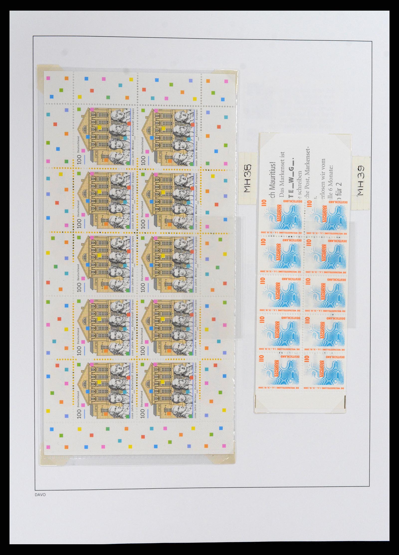 37502 192 - Stamp collection 37502 Bundespost 1949-2000.