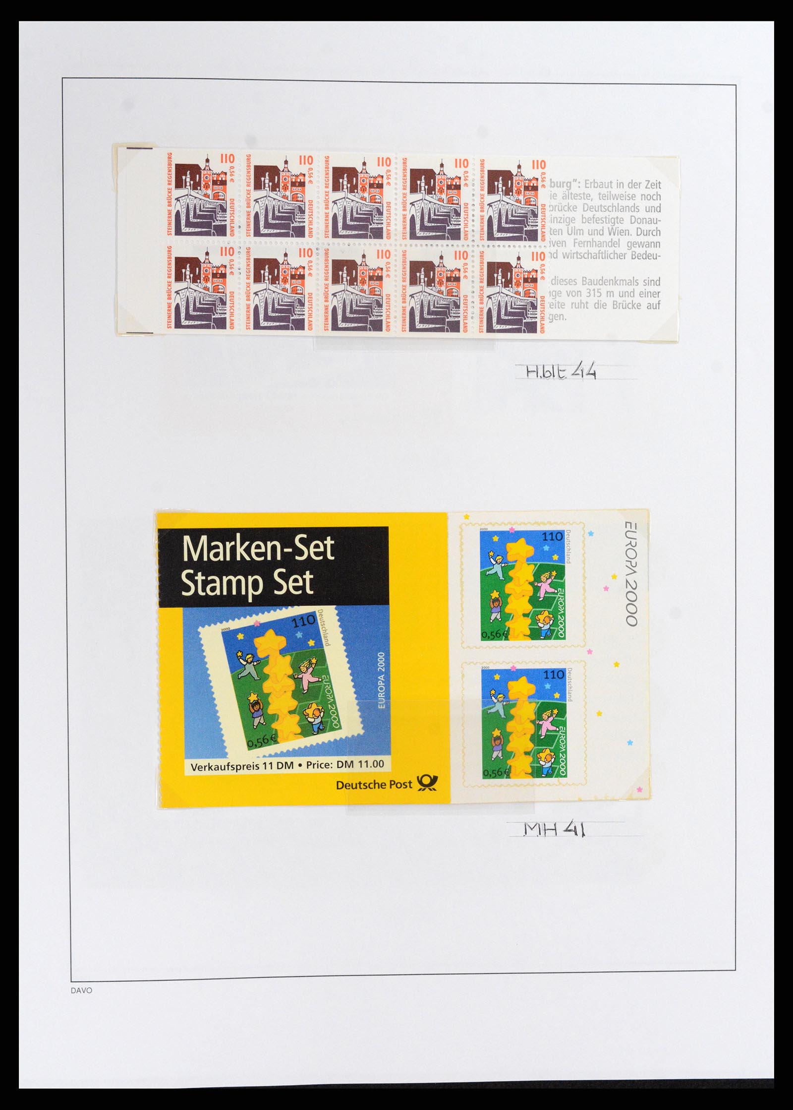 37502 193 - Stamp collection 37502 Bundespost 1949-2000.