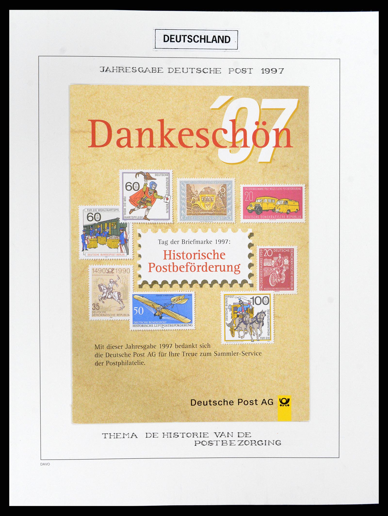 37502 204 - Stamp collection 37502 Bundespost 1949-2000.