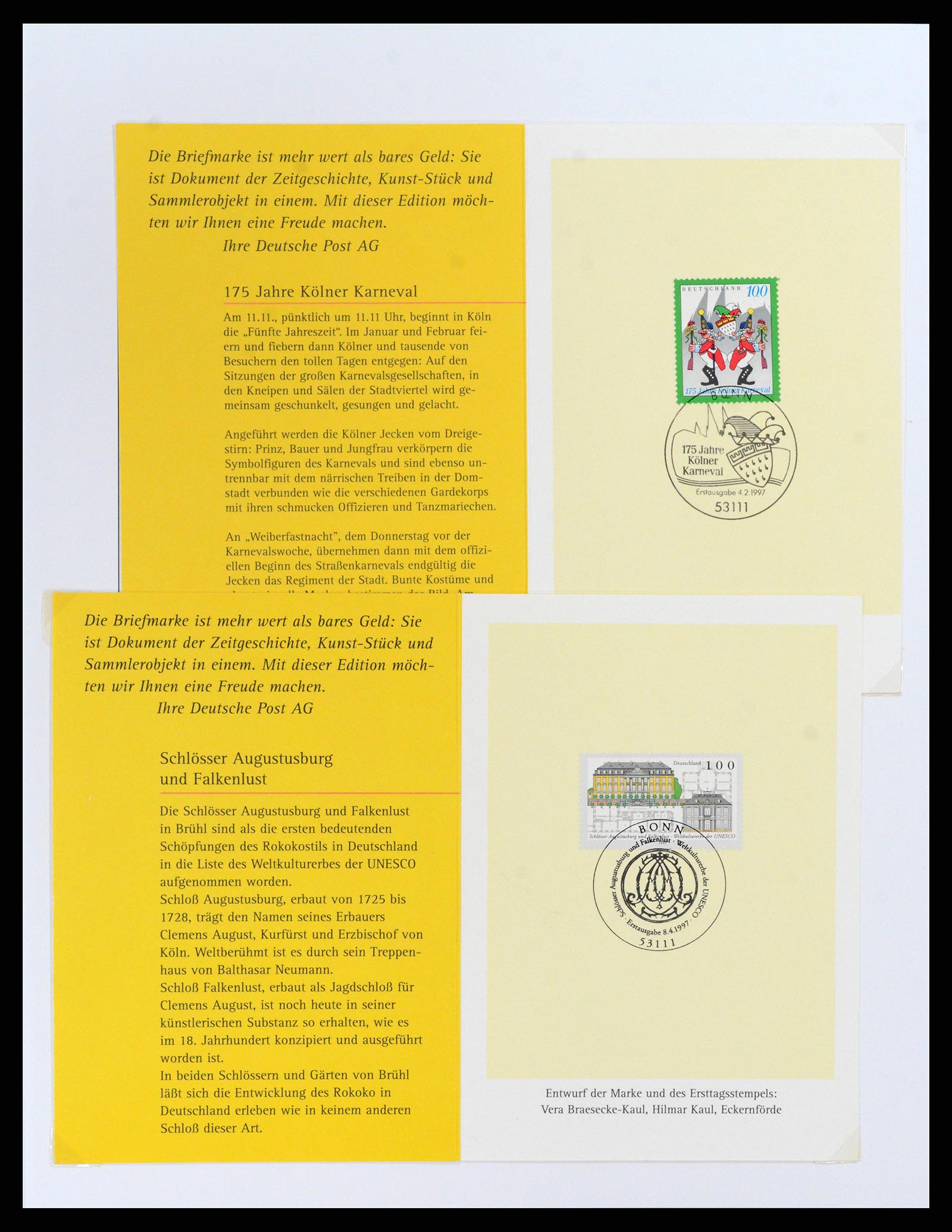 37502 218 - Stamp collection 37502 Bundespost 1949-2000.