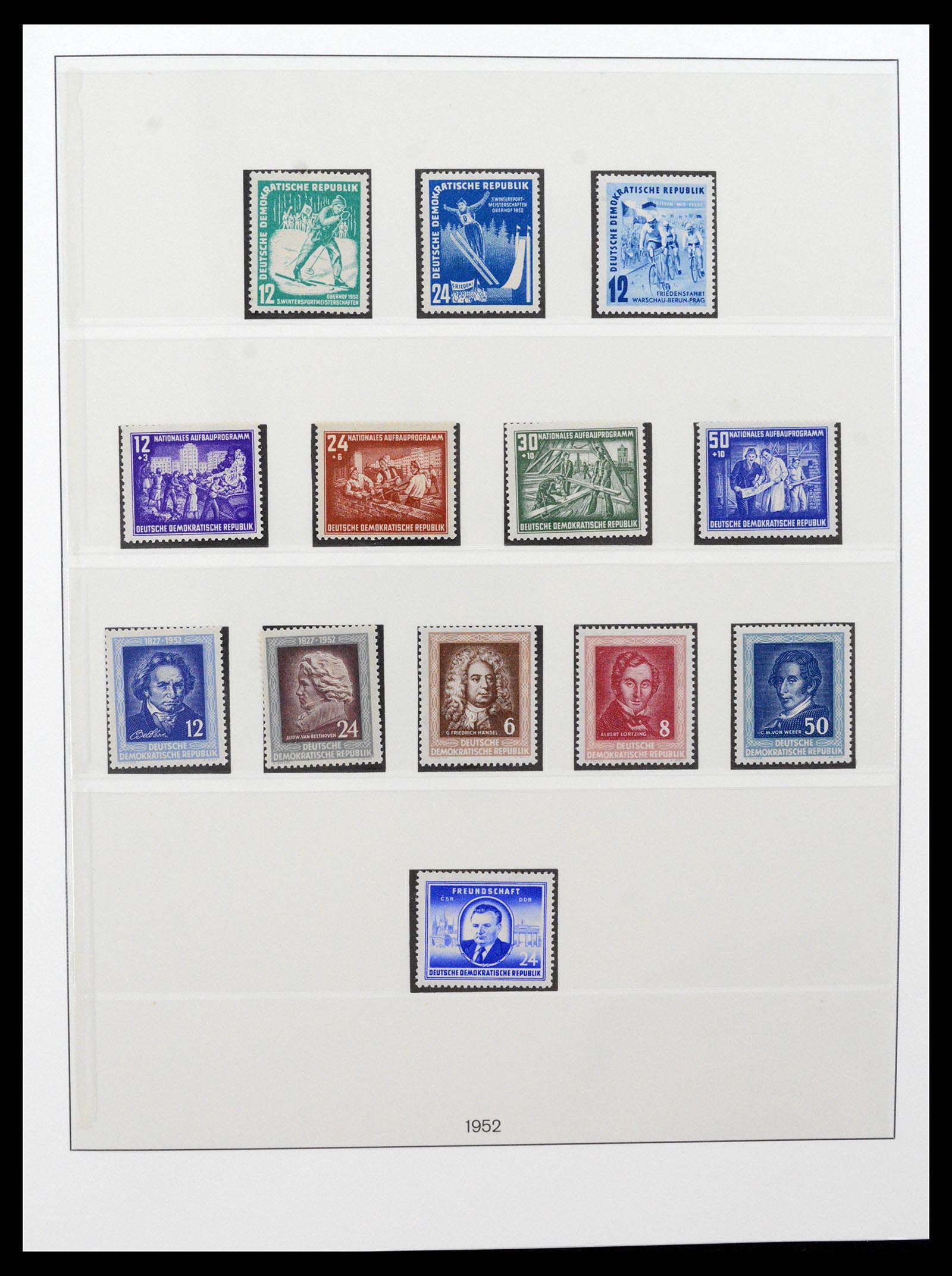 37507 006 - Stamp collection 37507 D.D.R. 1949-1990.