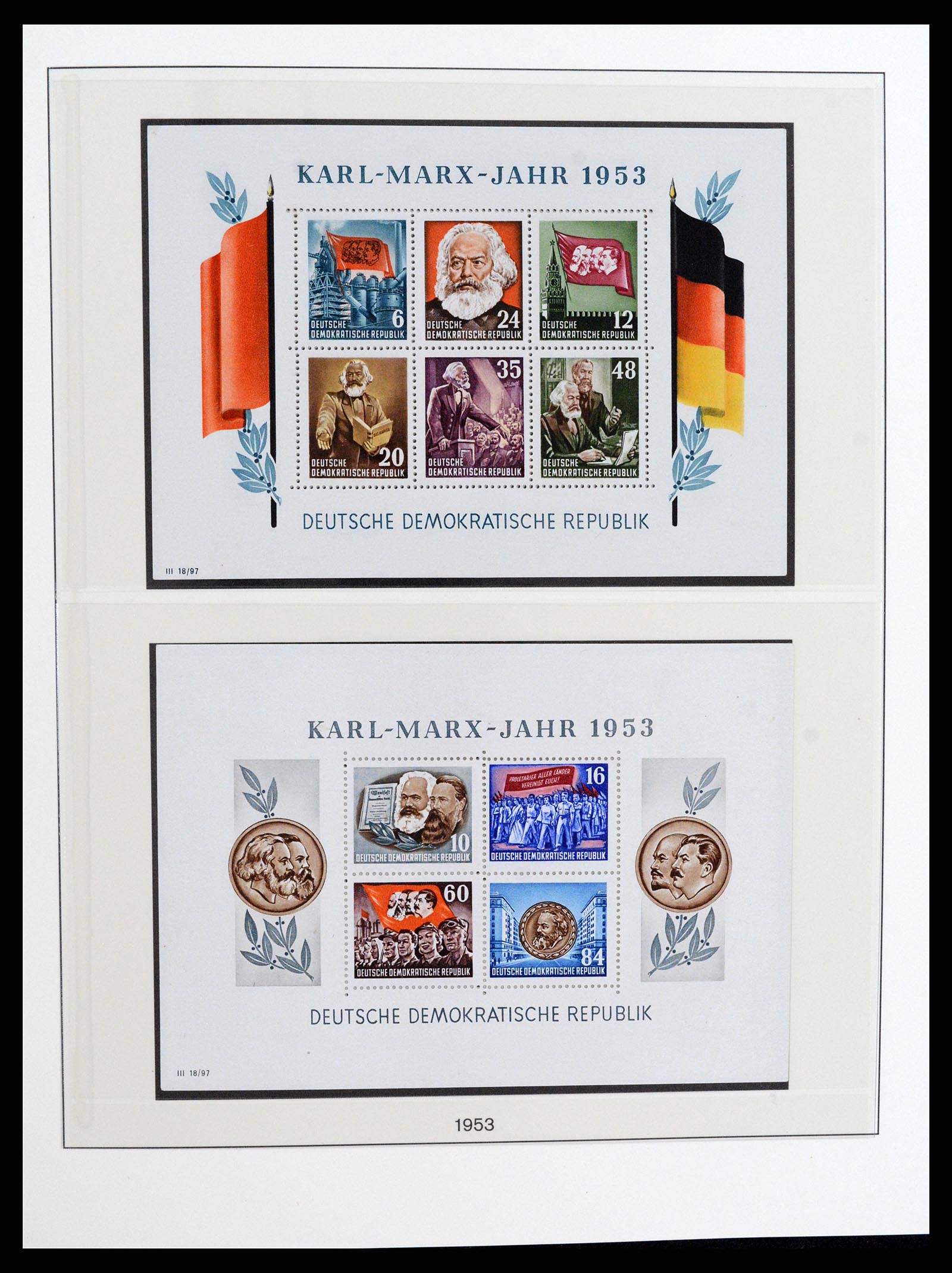 37507 012 - Postzegelverzameling 37507 D.D.R. 1949-1990.