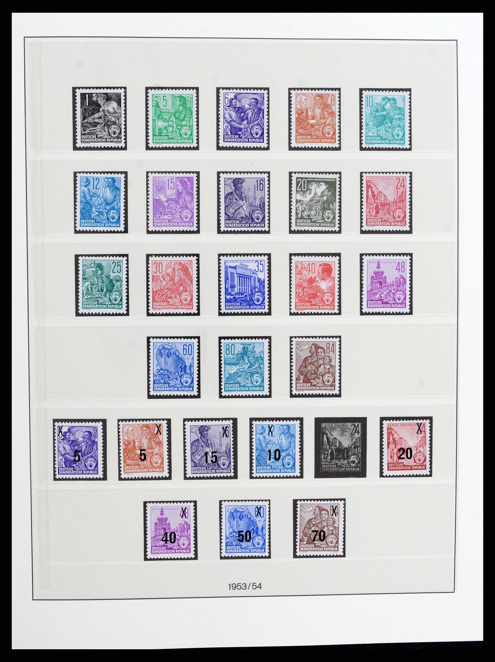 37507 014 - Postzegelverzameling 37507 D.D.R. 1949-1990.