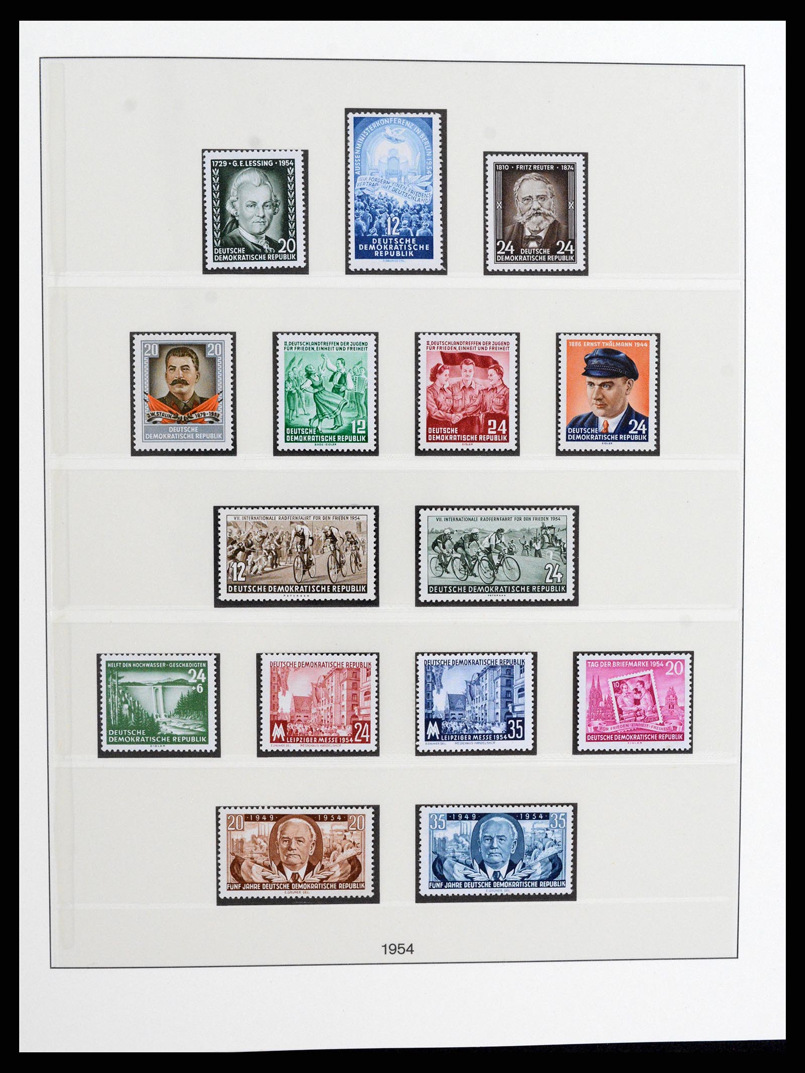37507 015 - Stamp collection 37507 D.D.R. 1949-1990.