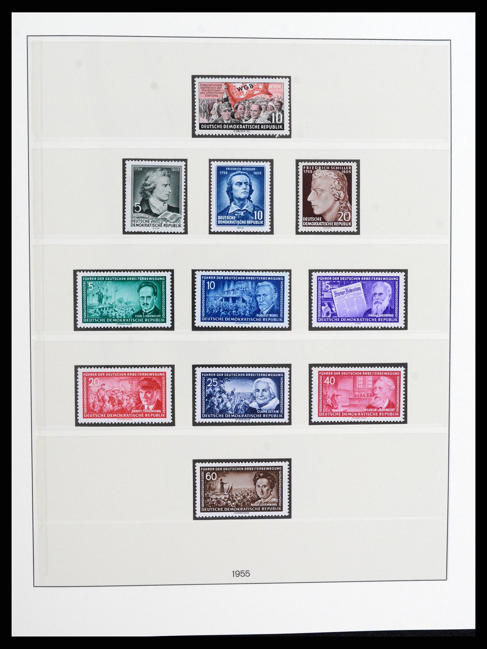 37507 019 - Stamp collection 37507 D.D.R. 1949-1990.