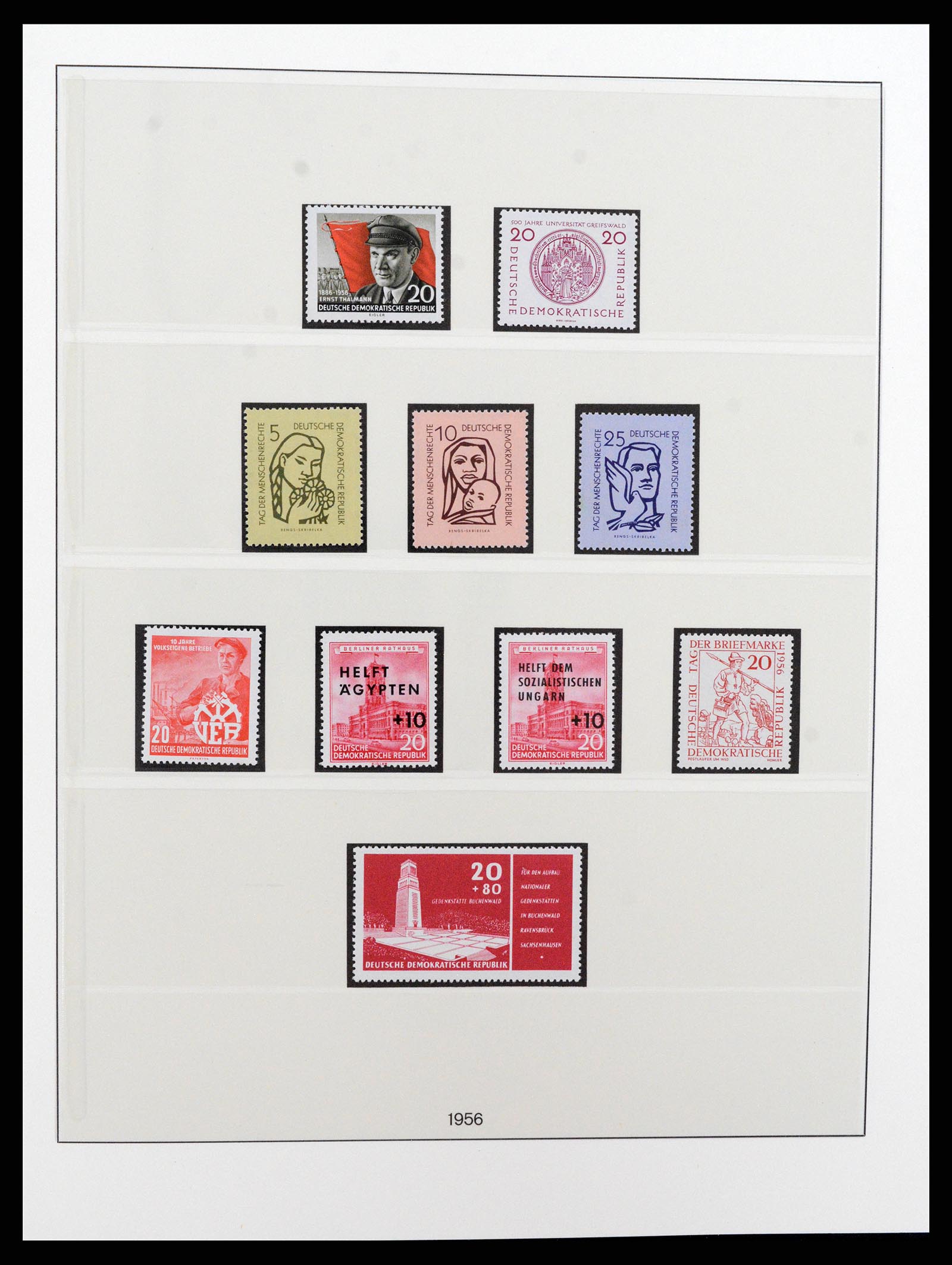 37507 025 - Postzegelverzameling 37507 D.D.R. 1949-1990.