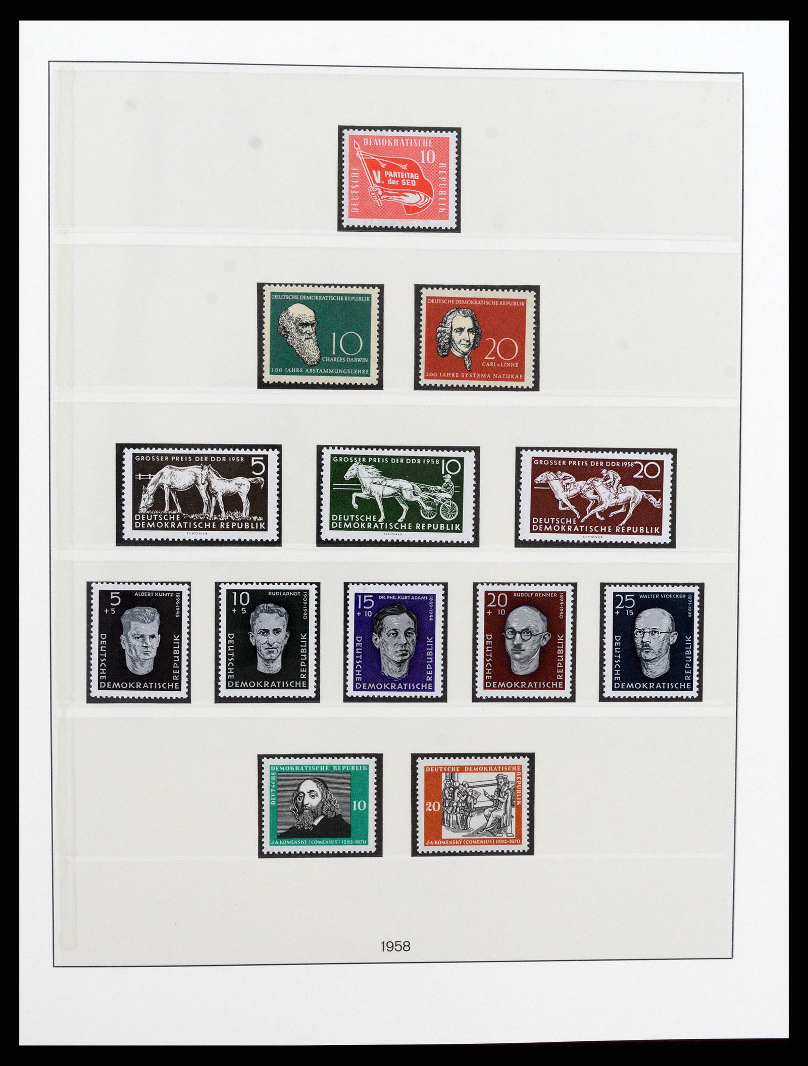 37507 032 - Postzegelverzameling 37507 D.D.R. 1949-1990.