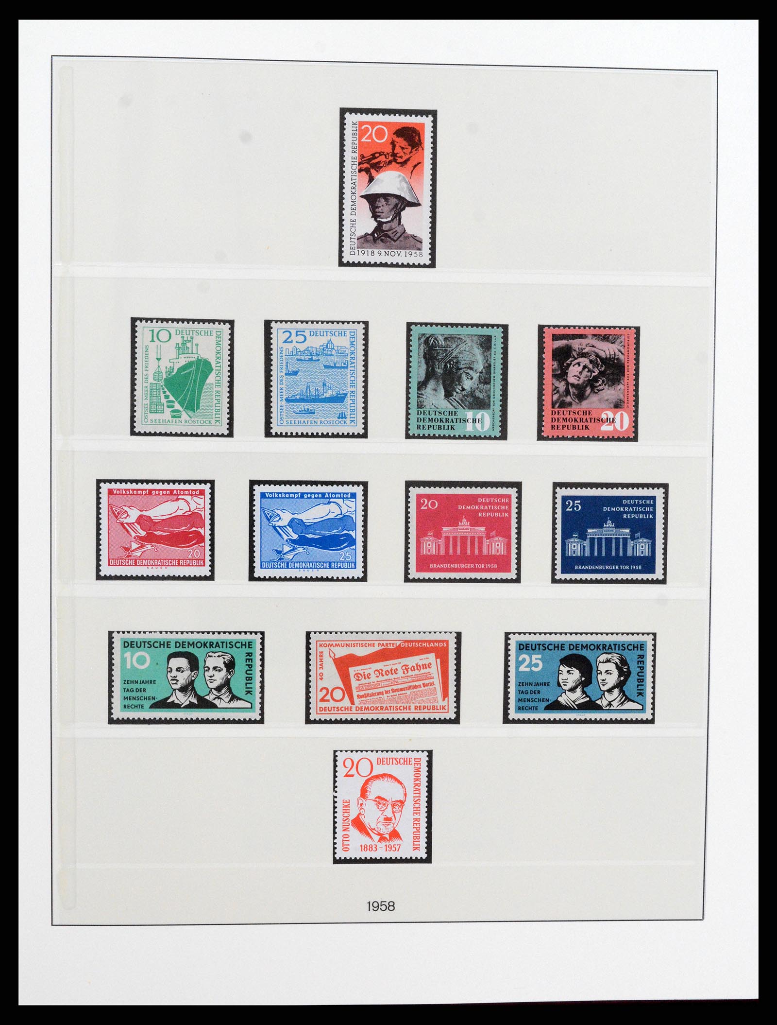 37507 035 - Postzegelverzameling 37507 D.D.R. 1949-1990.