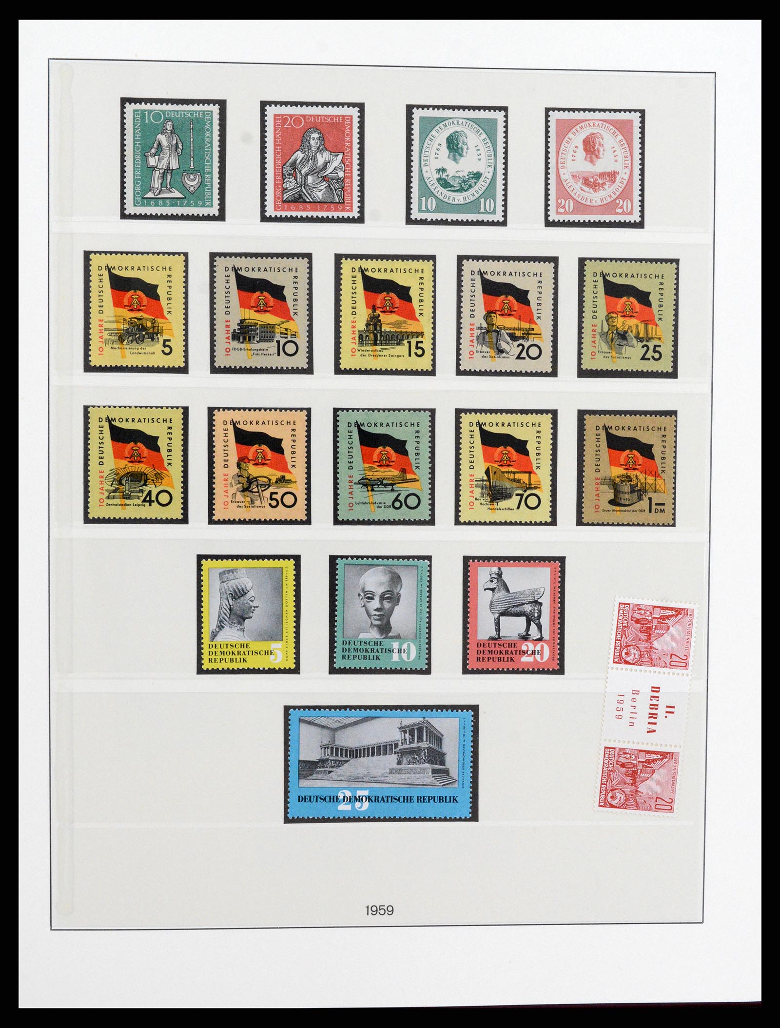 37507 037 - Postzegelverzameling 37507 D.D.R. 1949-1990.