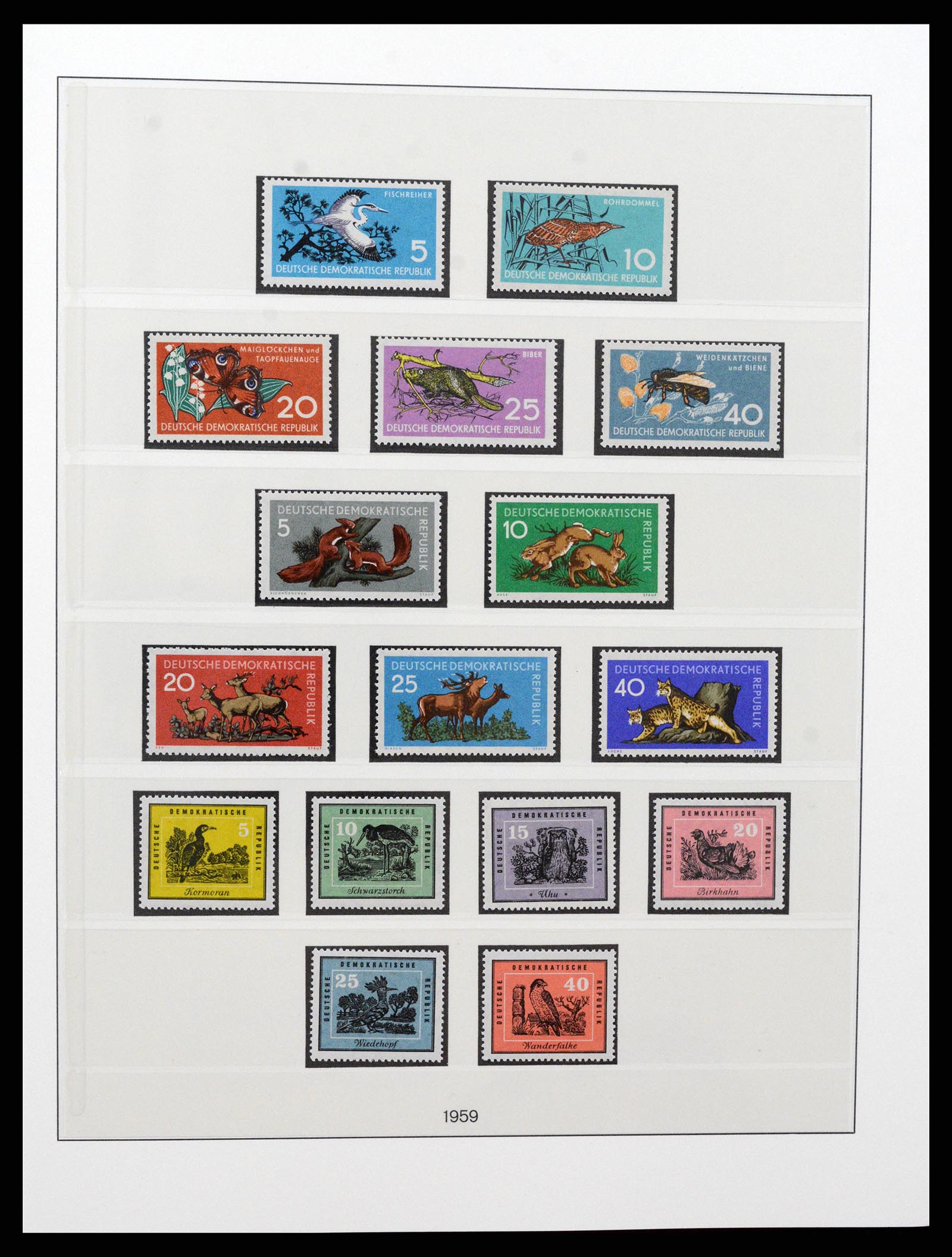 37507 038 - Postzegelverzameling 37507 D.D.R. 1949-1990.