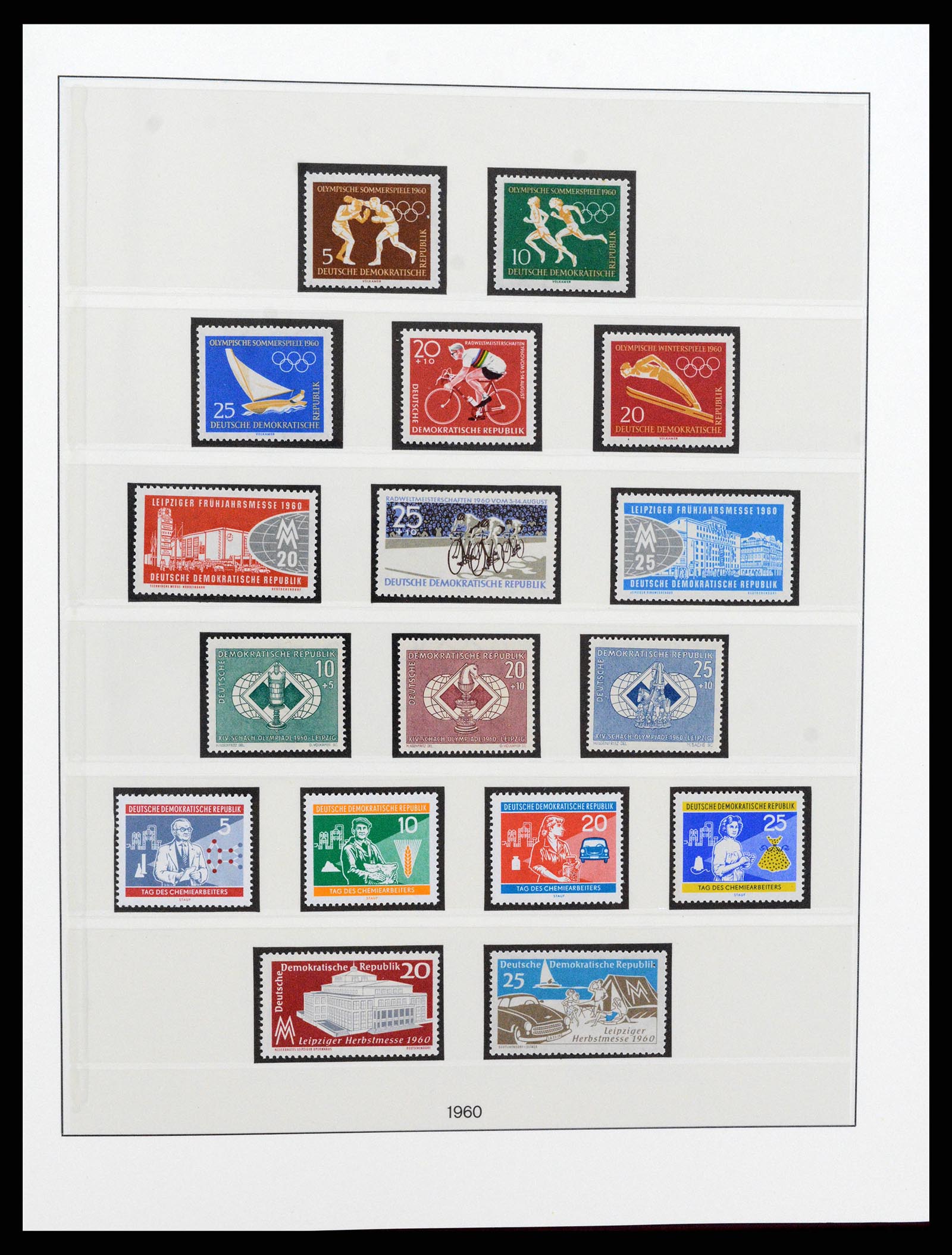 37507 040 - Postzegelverzameling 37507 D.D.R. 1949-1990.
