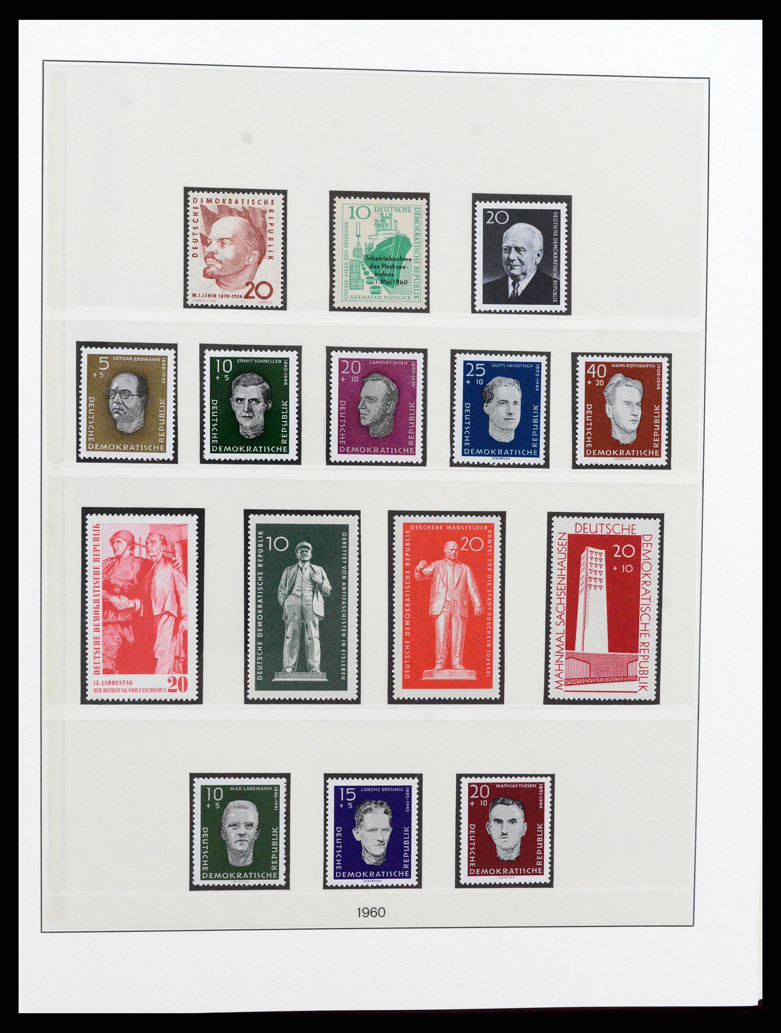 37507 041 - Postzegelverzameling 37507 D.D.R. 1949-1990.