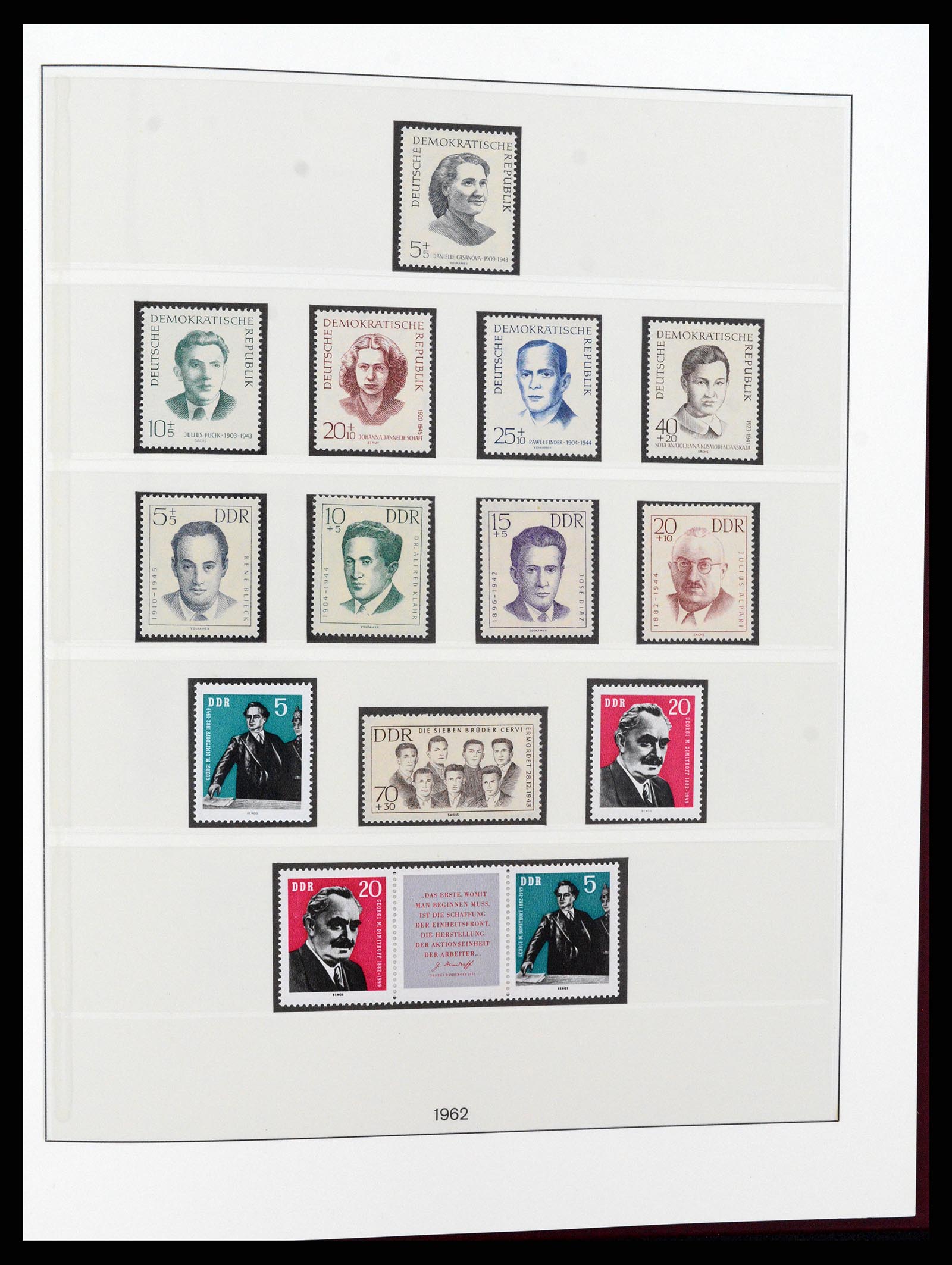 37507 051 - Postzegelverzameling 37507 D.D.R. 1949-1990.