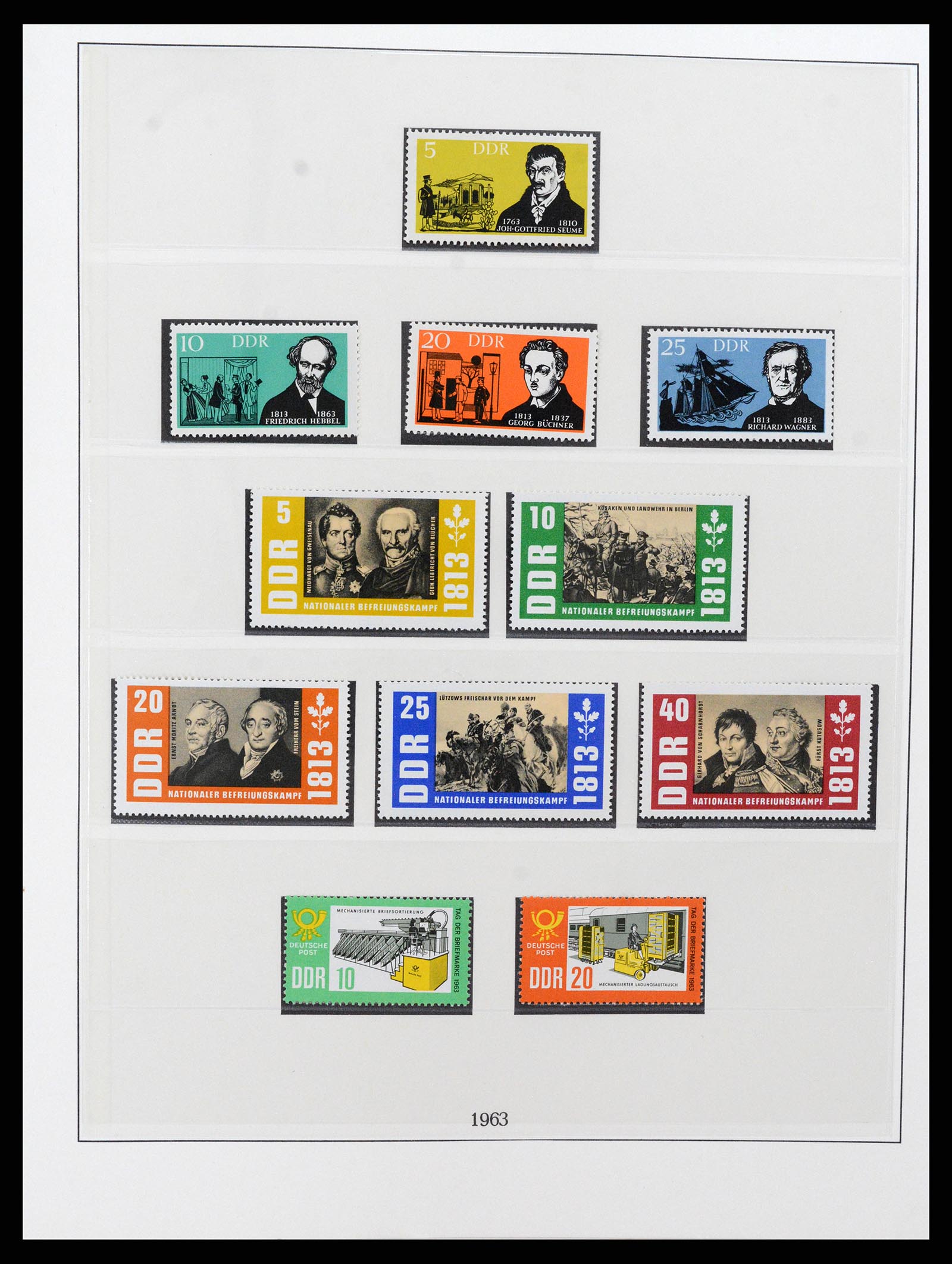 37507 059 - Postzegelverzameling 37507 D.D.R. 1949-1990.