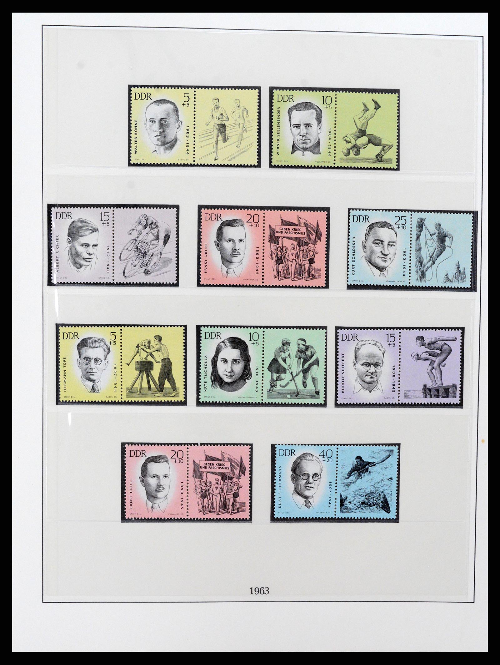 37507 060 - Postzegelverzameling 37507 D.D.R. 1949-1990.