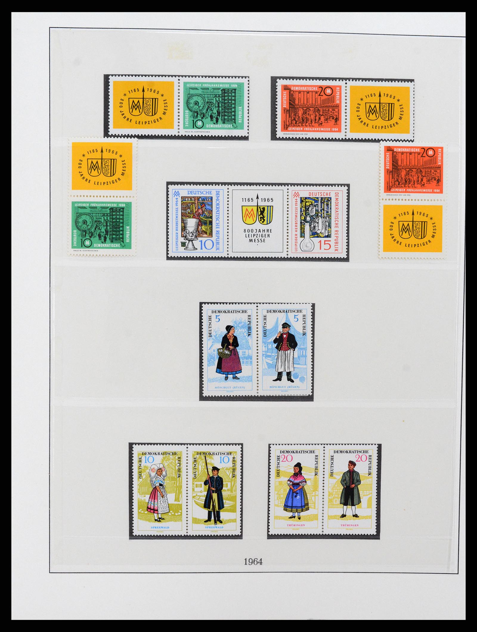 37507 065 - Postzegelverzameling 37507 D.D.R. 1949-1990.