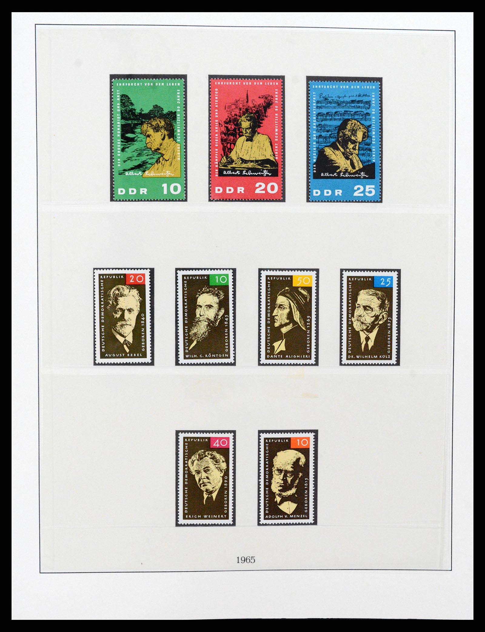 37507 074 - Postzegelverzameling 37507 D.D.R. 1949-1990.