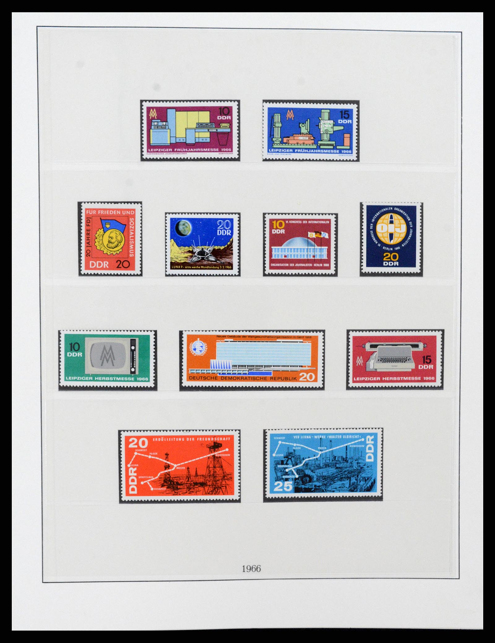 37507 084 - Postzegelverzameling 37507 D.D.R. 1949-1990.