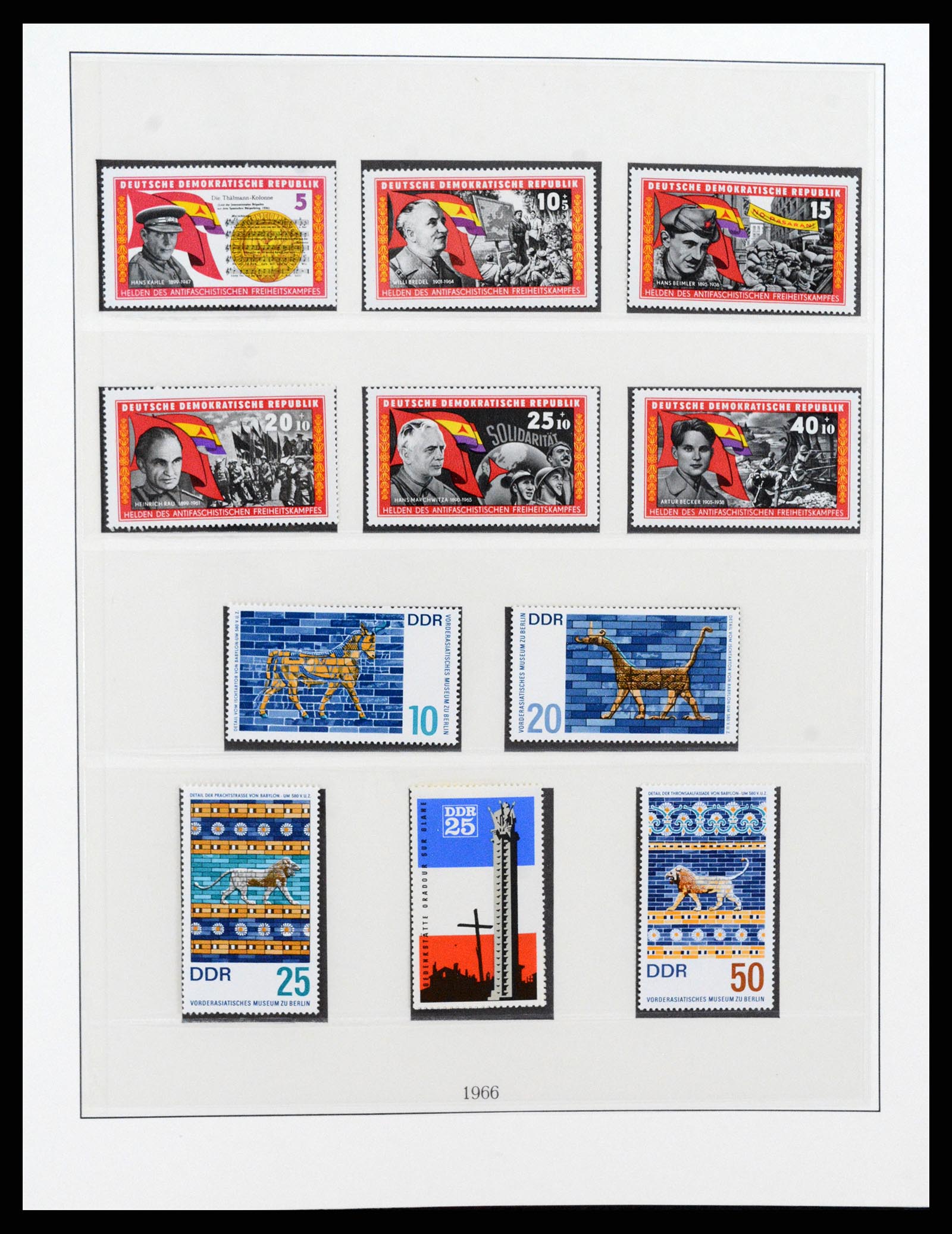 37507 089 - Postzegelverzameling 37507 D.D.R. 1949-1990.