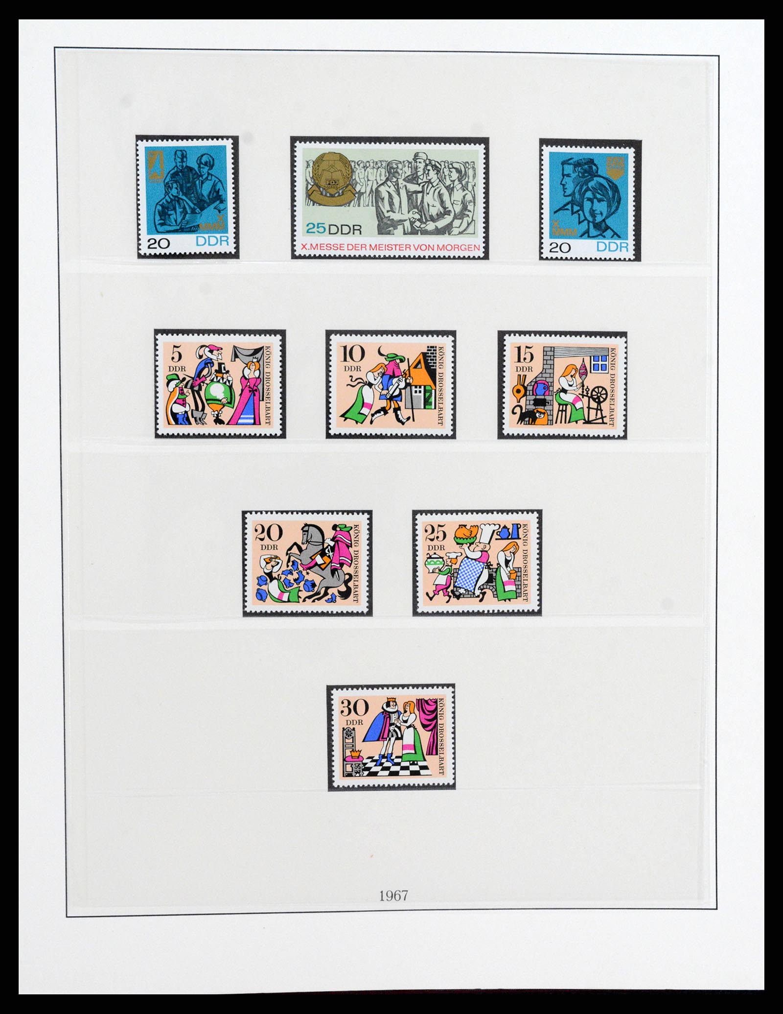 37507 100 - Postzegelverzameling 37507 D.D.R. 1949-1990.
